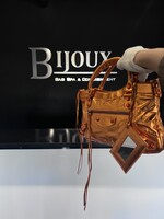 Balenciaga SOLD - Balenciaga Small Orange Metallic