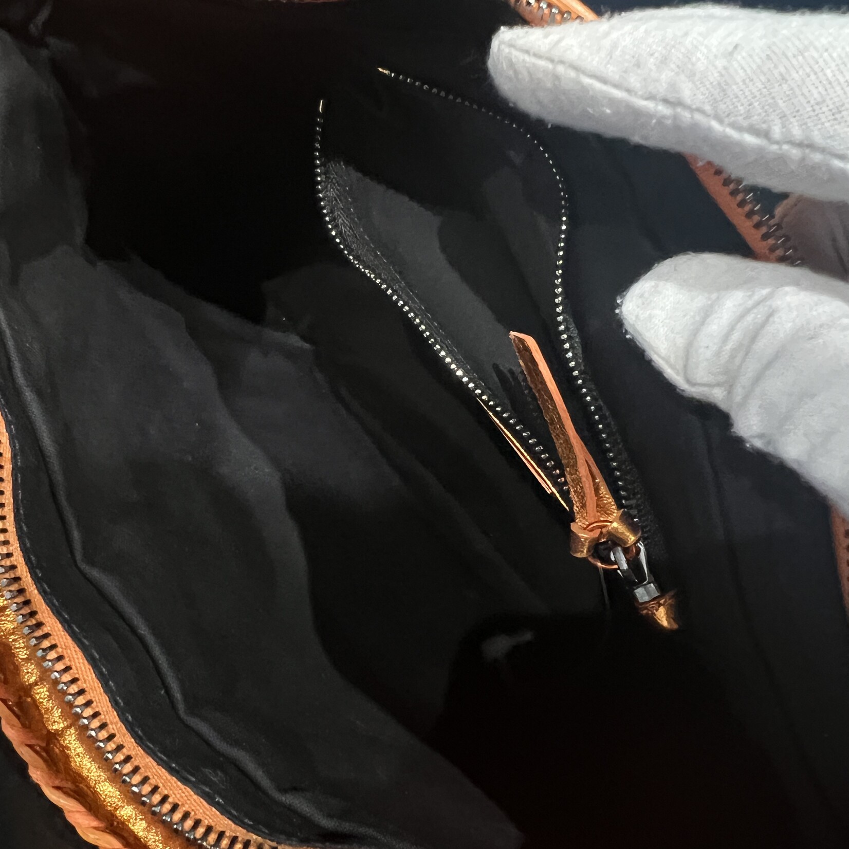 Balenciaga SOLD - Balenciaga Small Orange Metallic