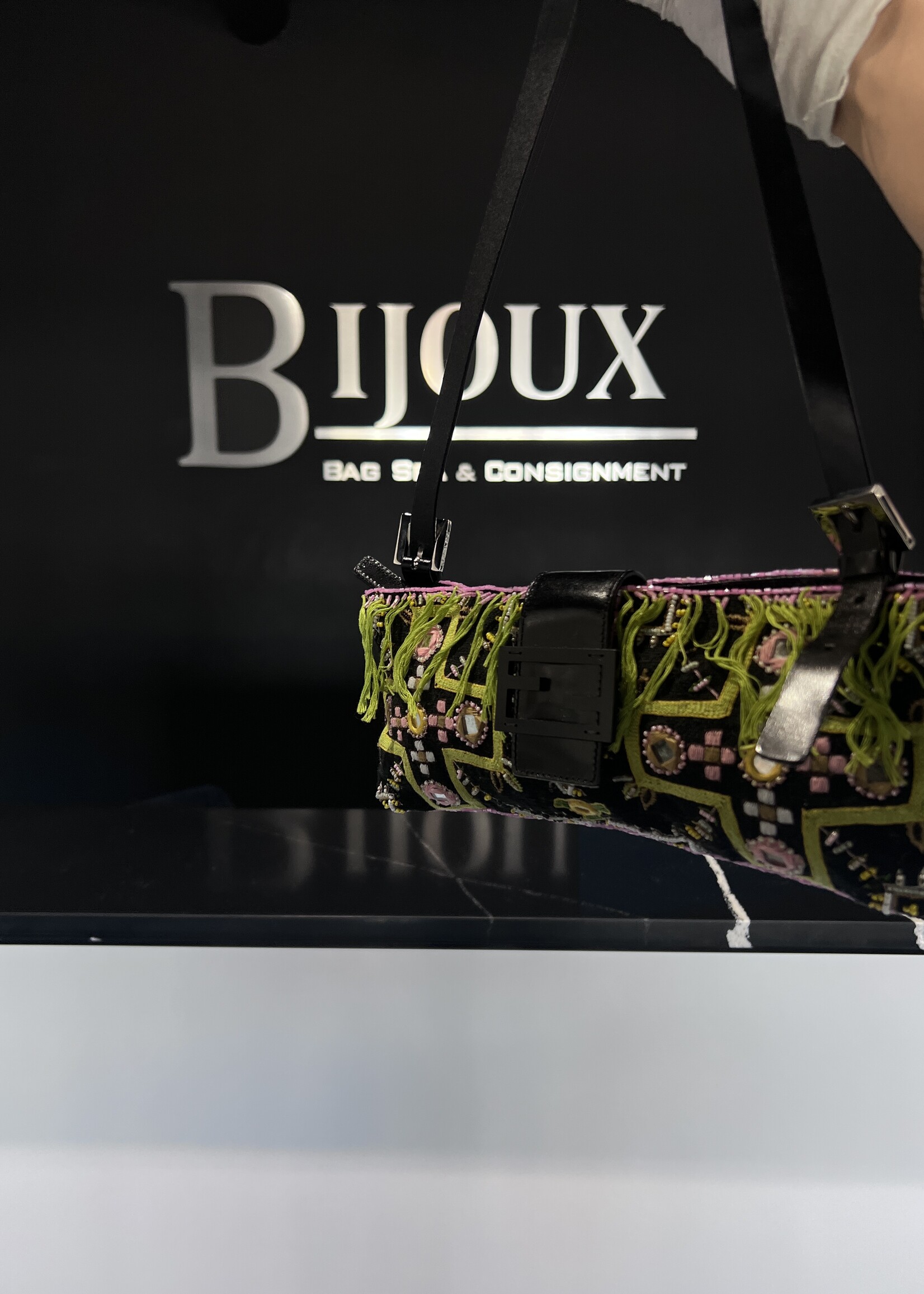 Fendi Fendi Mirrored Fringe