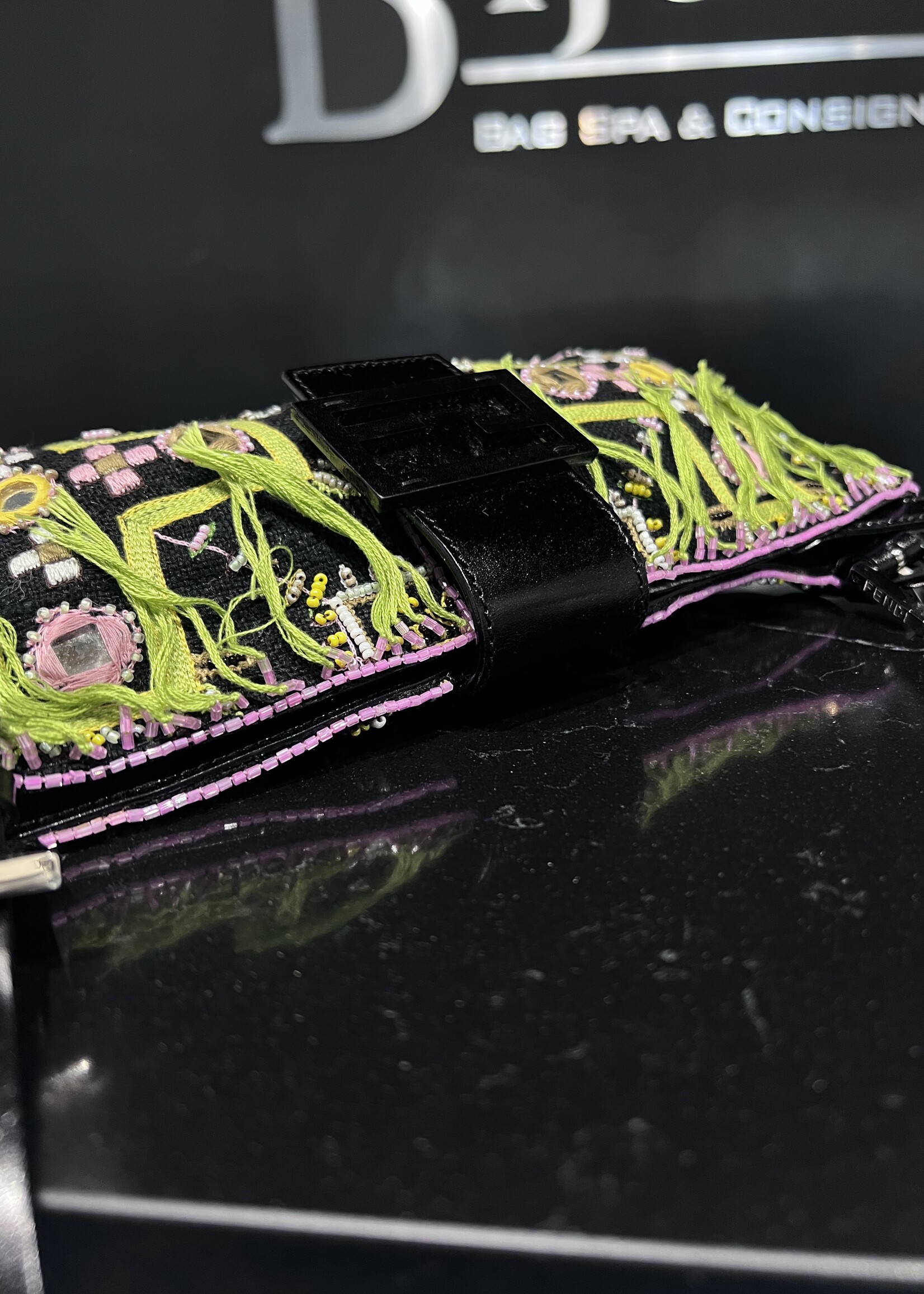 Fendi Fendi Mirrored Fringe