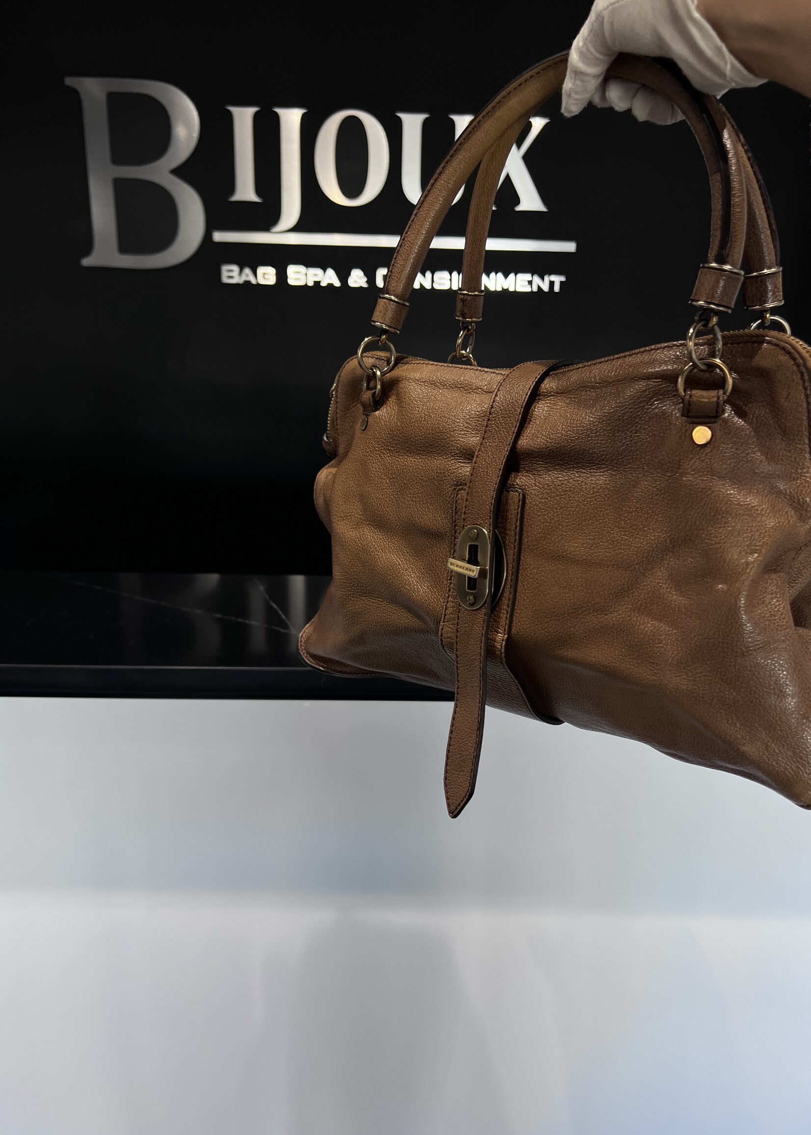 Burberry SOLD- Burberry Bartow Brown Tote