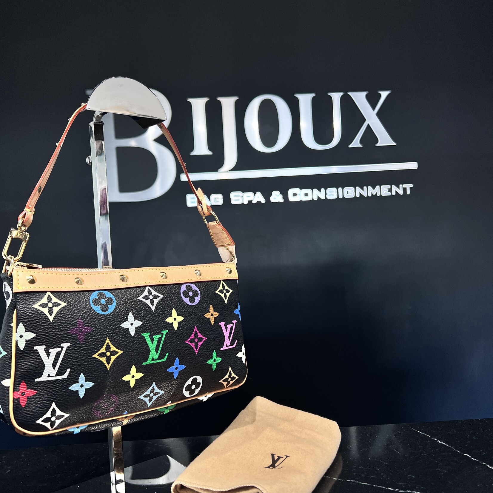 Louis Vuitton SOLD - Louis Vuitton Monogram Multicolor Pochette