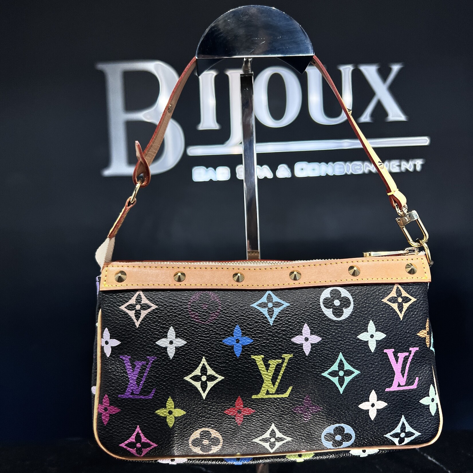 Louis Vuitton SOLD - Louis Vuitton Monogram Multicolor Pochette