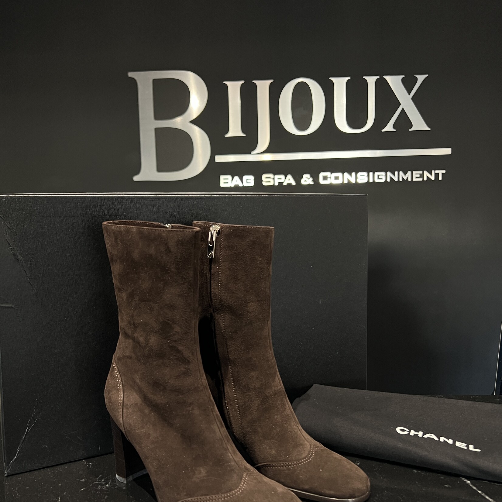 Chanel Chanel Brown Boots 35.5