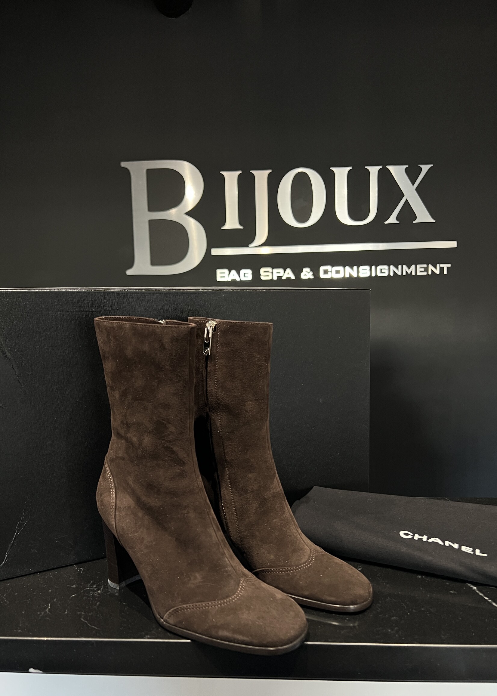 Chanel Chanel Brown Boots 35.5
