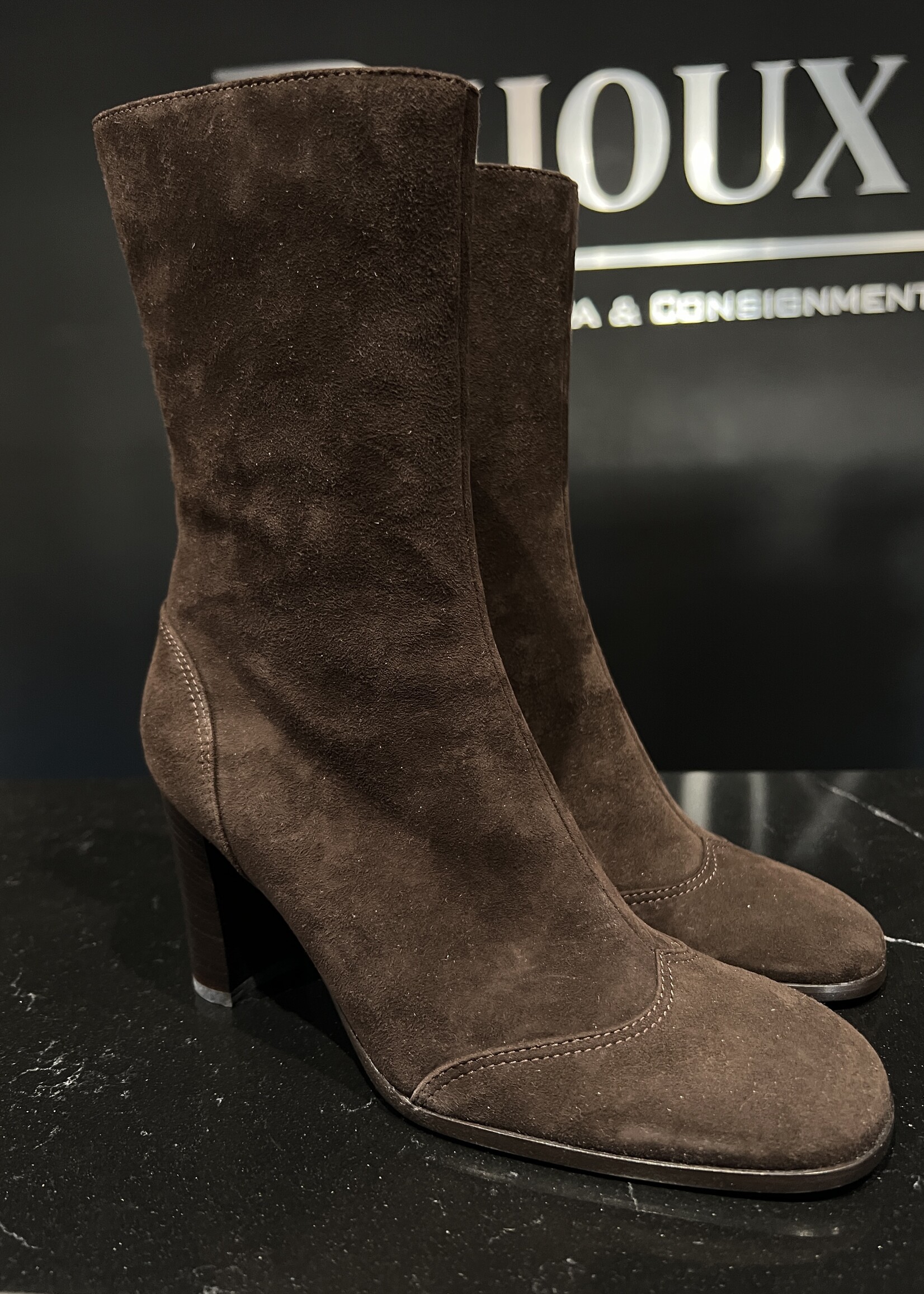 Chanel Chanel Brown Boots 35.5