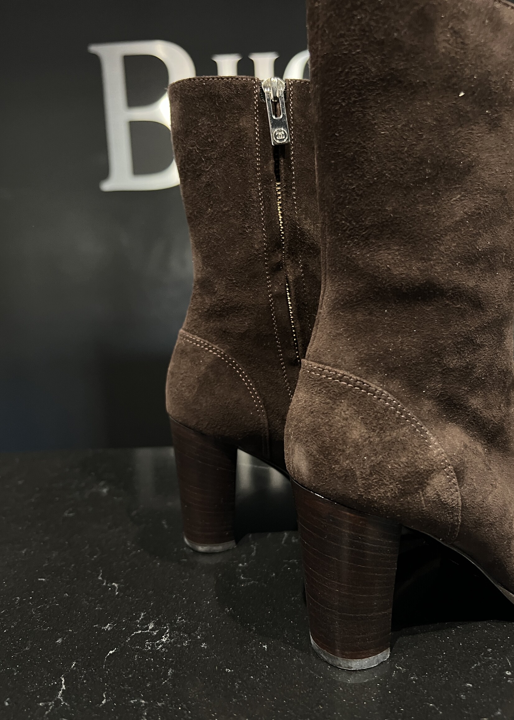 Chanel Chanel Brown Boots 35.5