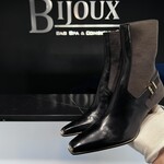 Gucci Gucci Leather Toe Boots 35.5