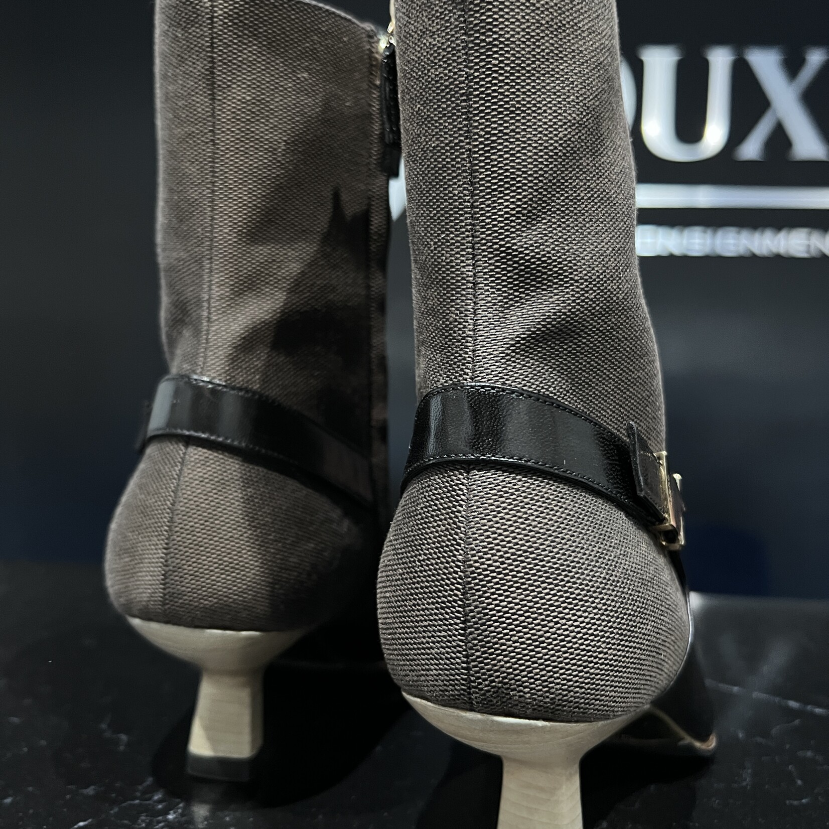 Gucci Gucci Leather Toe Boots 35.5