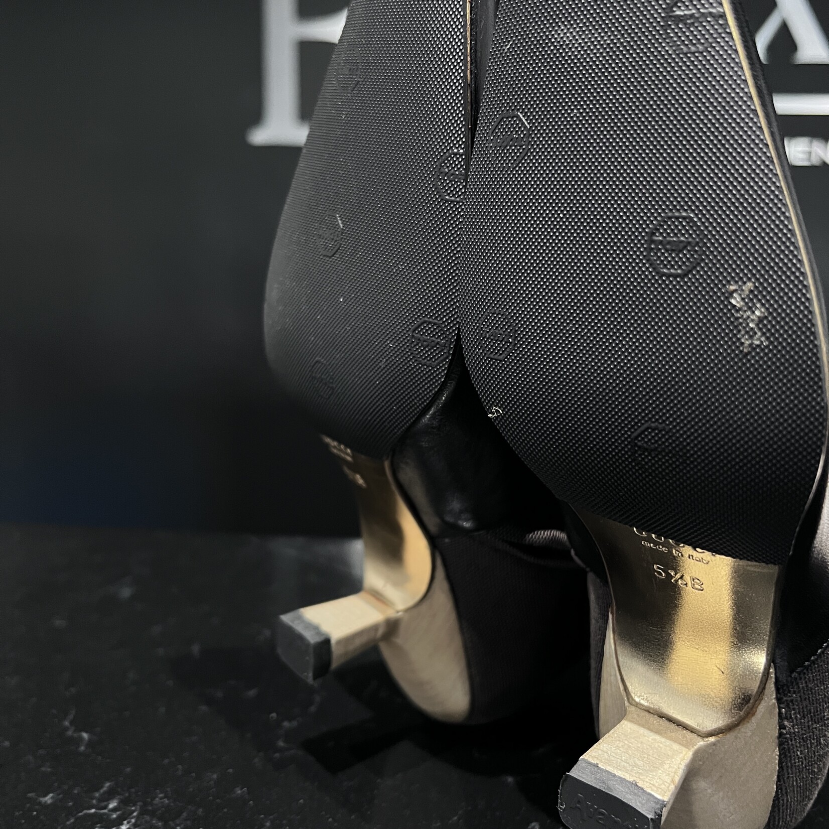 Gucci Gucci Leather Toe Boots 35.5