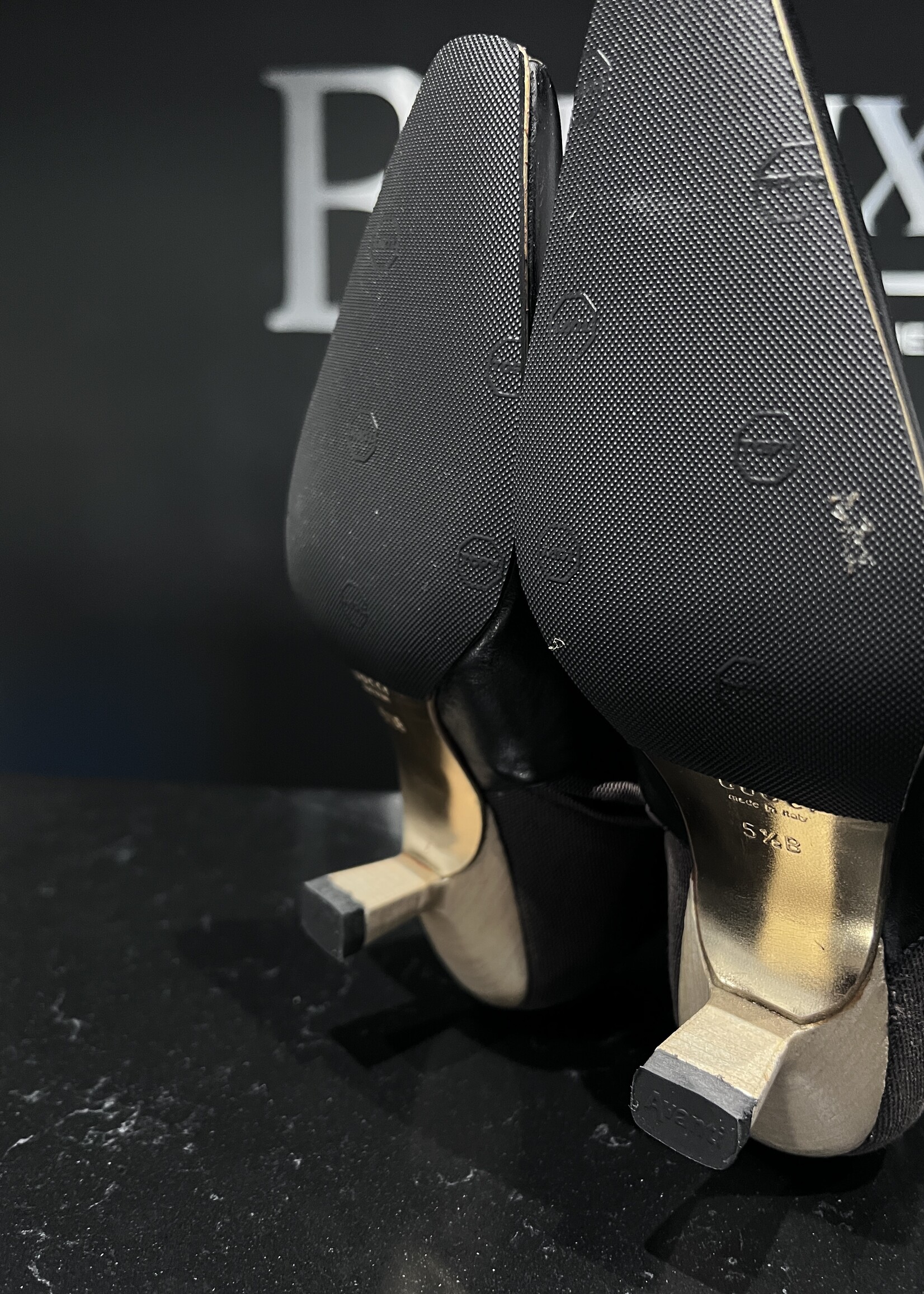 Gucci Gucci Leather Toe Boots 35.5