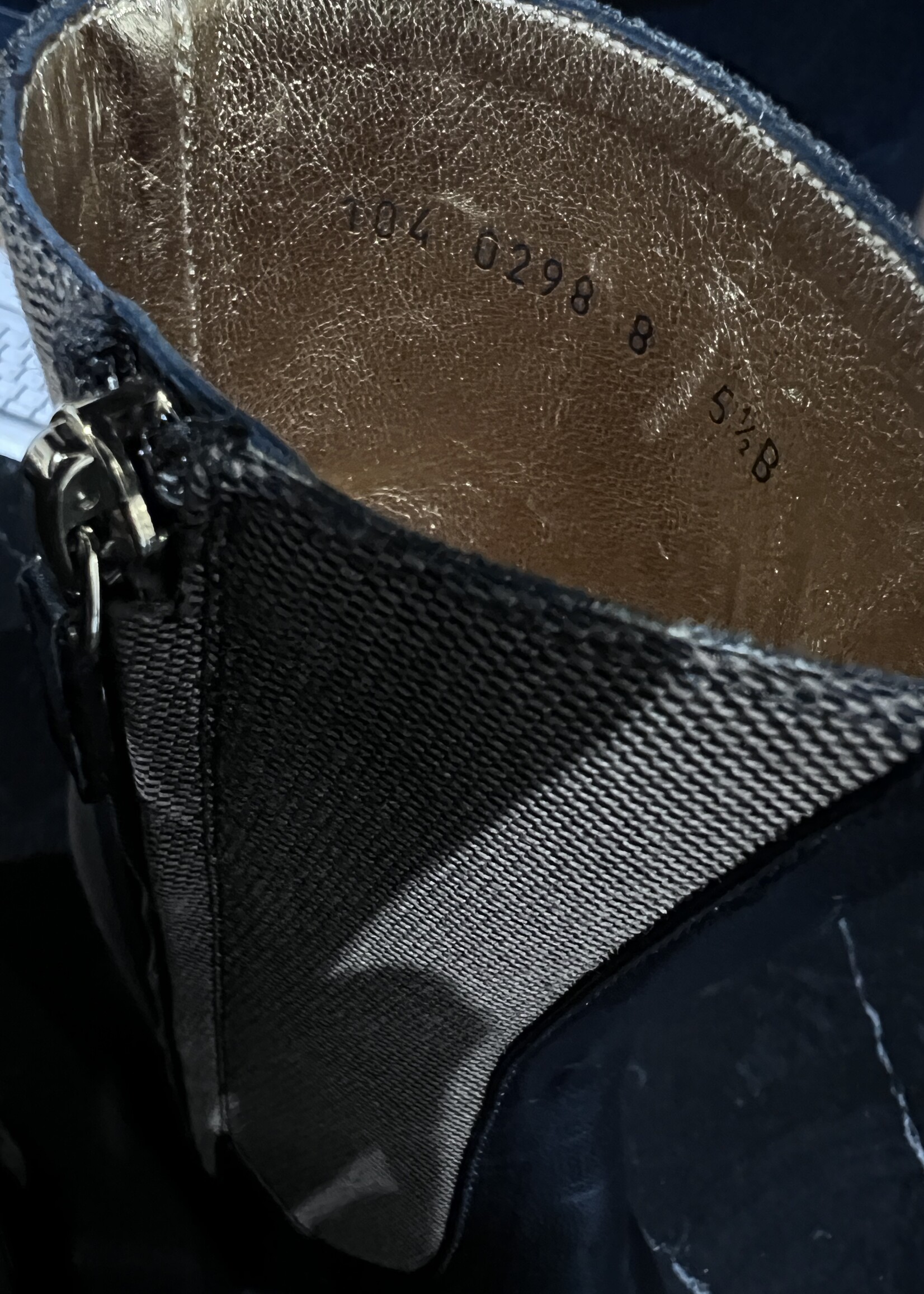 Gucci Gucci Leather Toe Boots 35.5