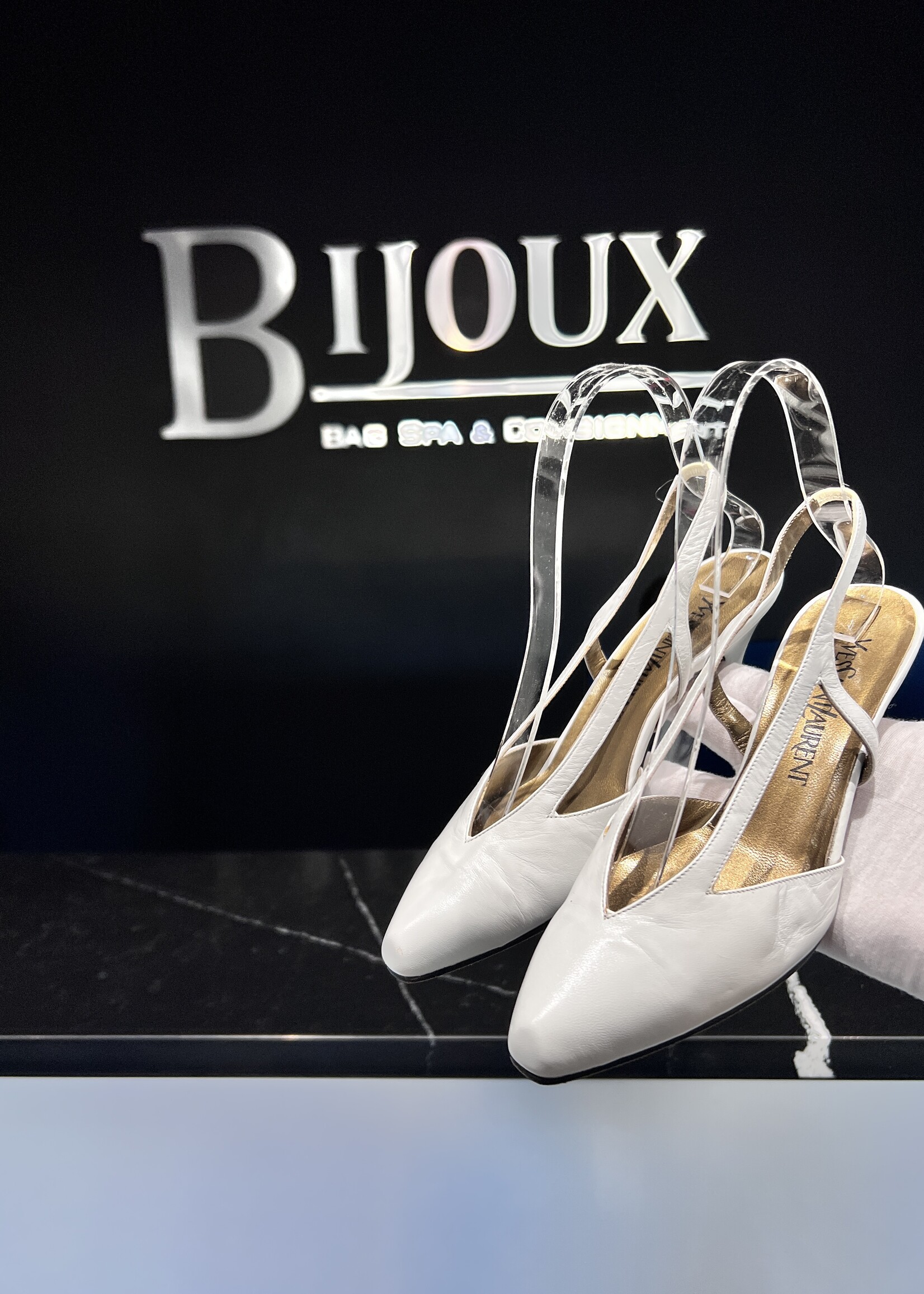 Saint Laurent Yves Saint Laurent Vintage Slingbacks