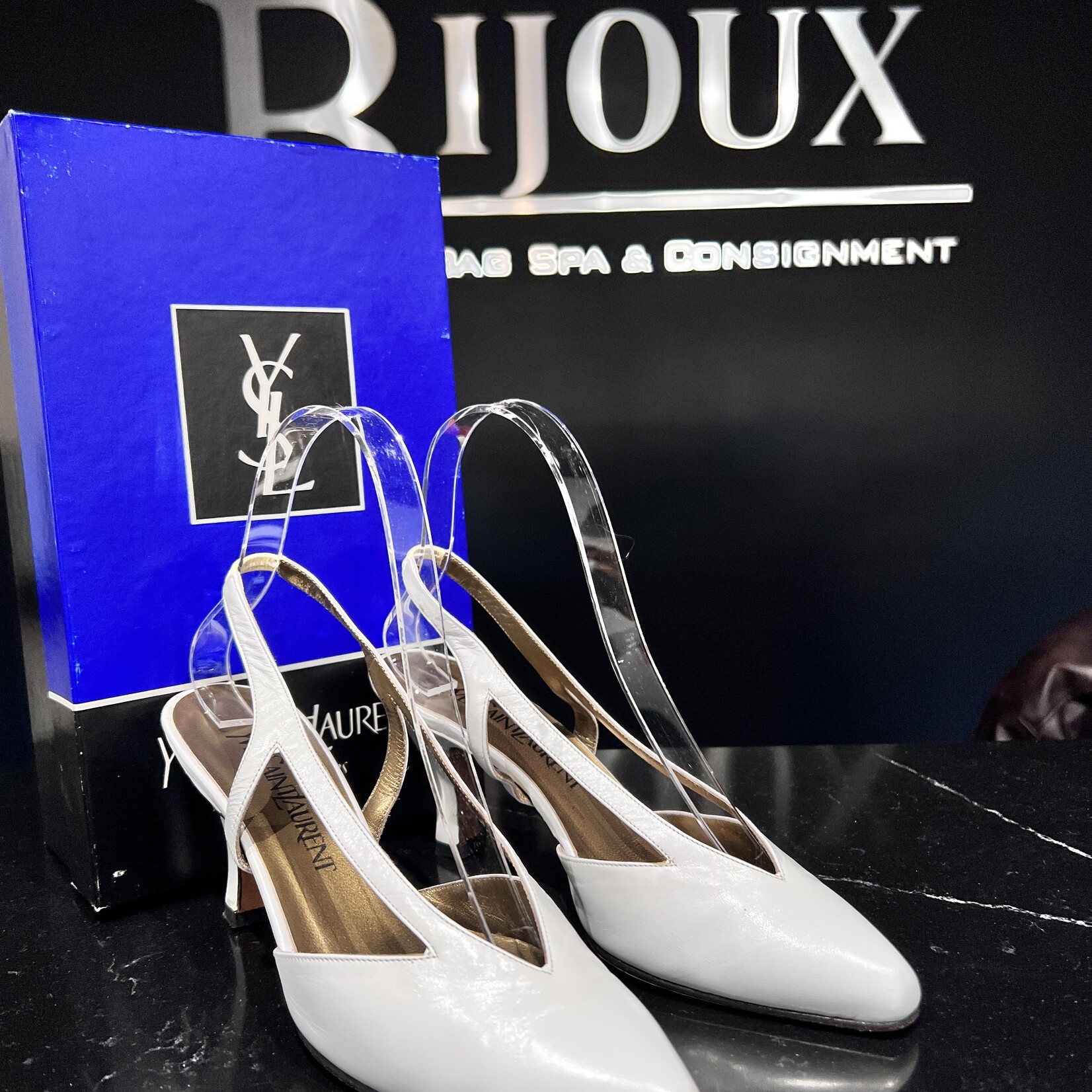 Saint Laurent Yves Saint Laurent Vintage Slingbacks