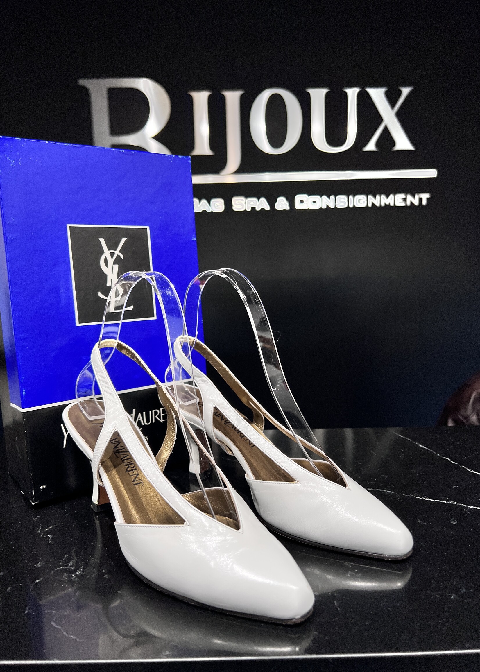 Saint Laurent Yves Saint Laurent Vintage Slingbacks