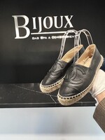 Chanel SOLD - Chanel Leather Espradilles
