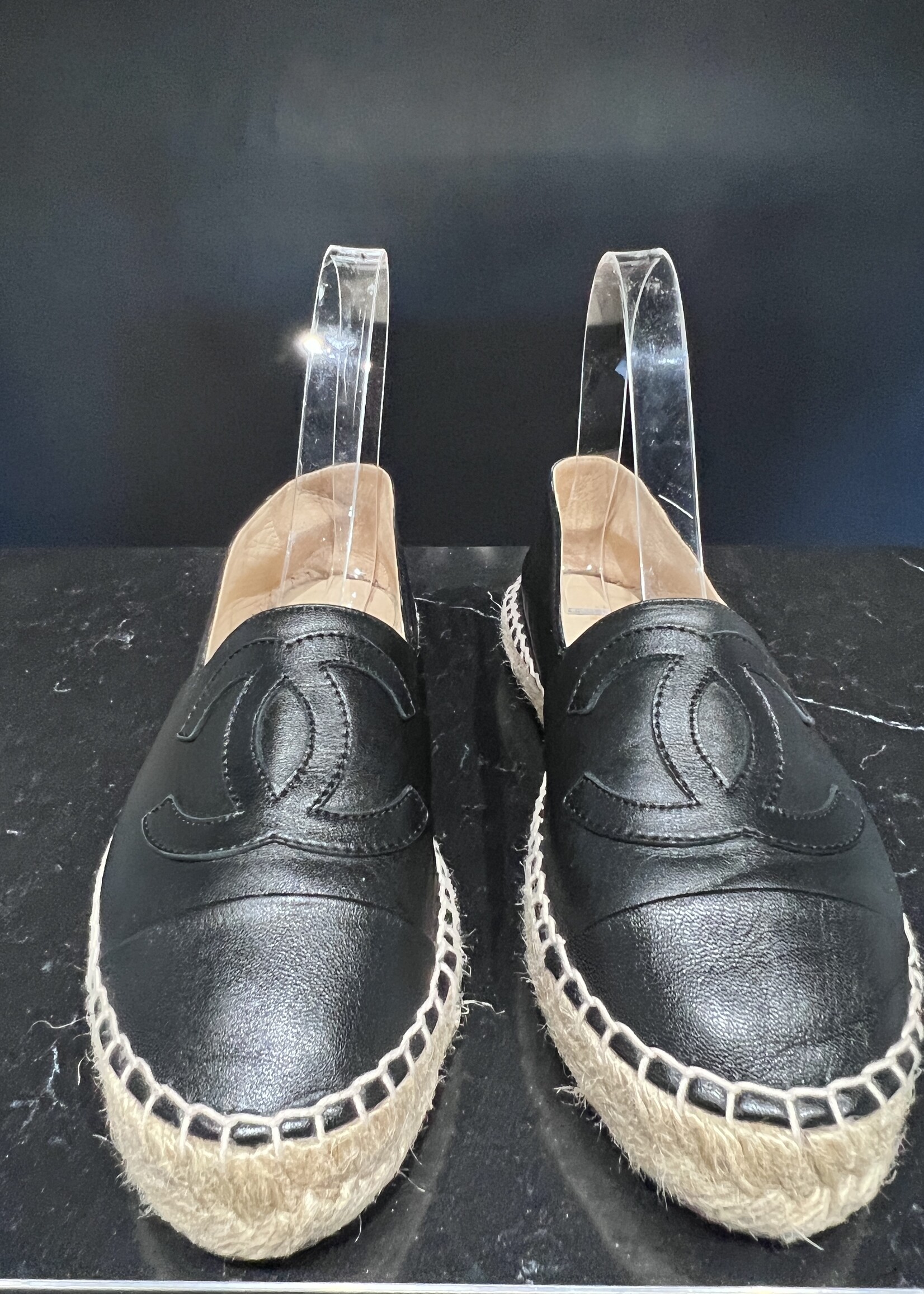 Chanel SOLD - Chanel Leather Espradilles