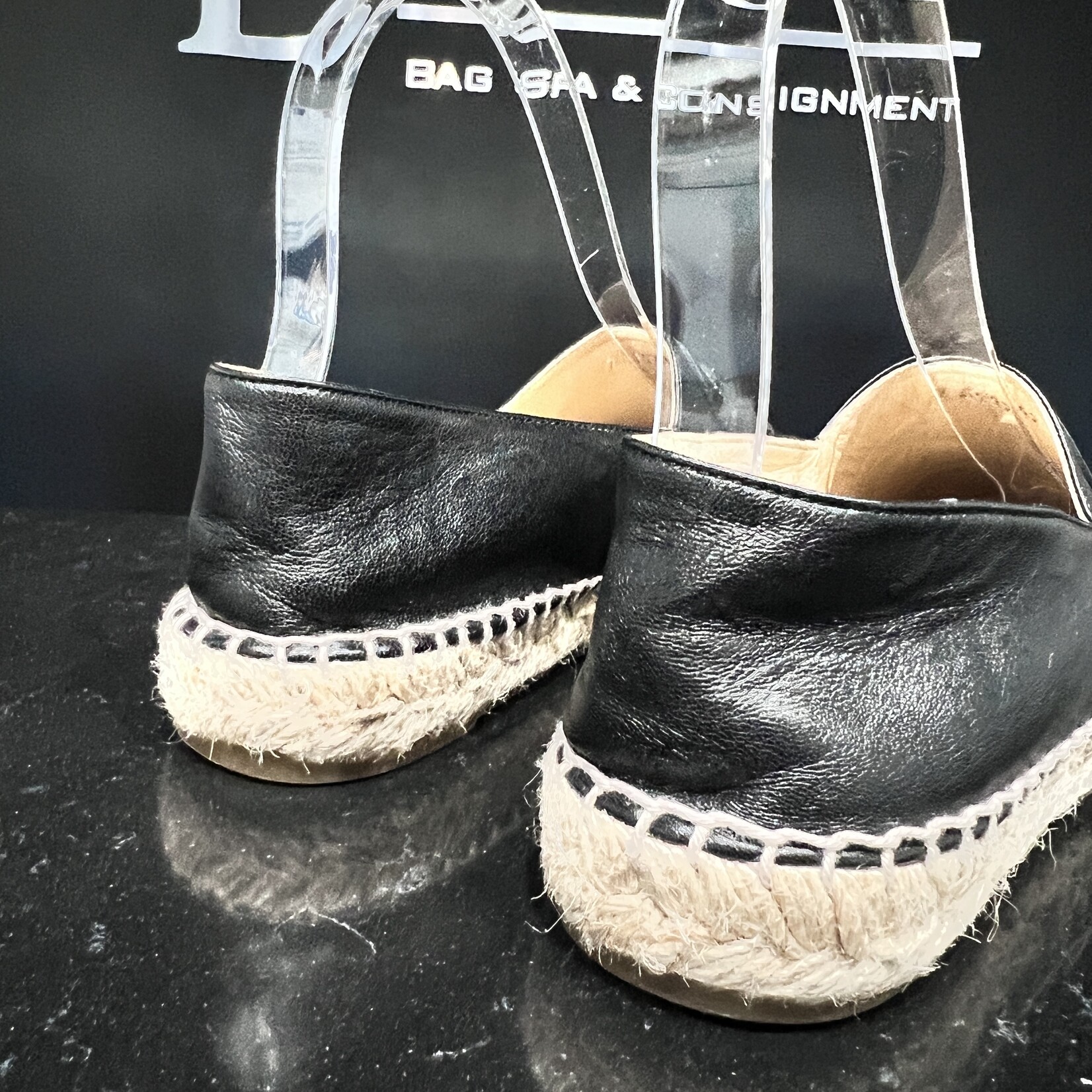 Chanel SOLD - Chanel Leather Espradilles