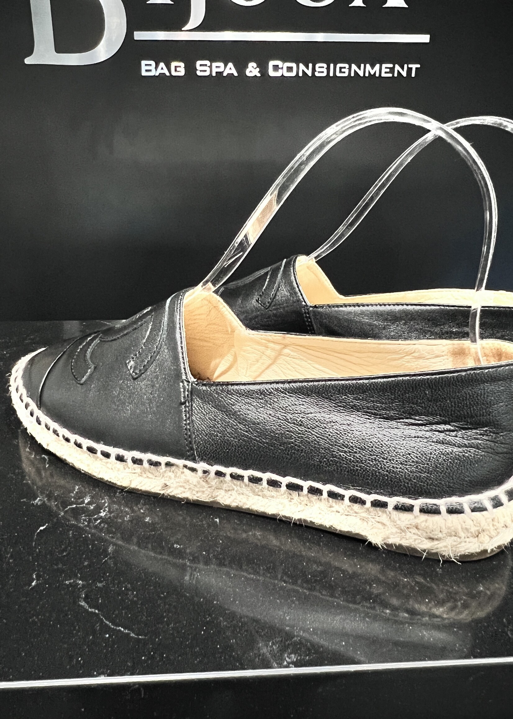Chanel SOLD - Chanel Leather Espradilles
