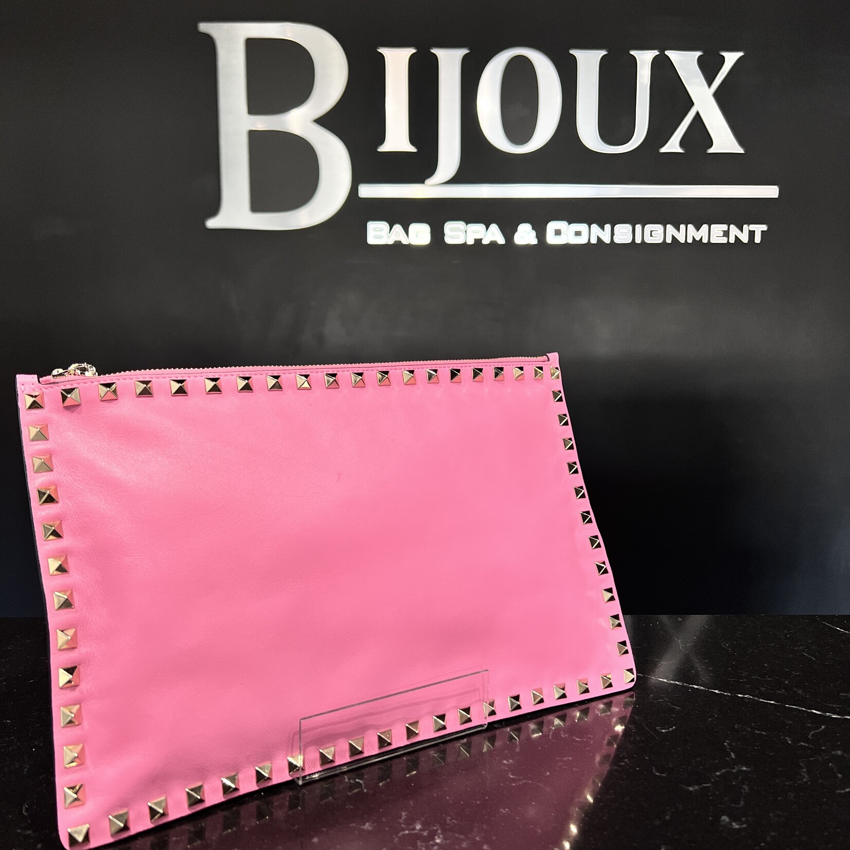 Valentino Valentino Rockstud Clutch