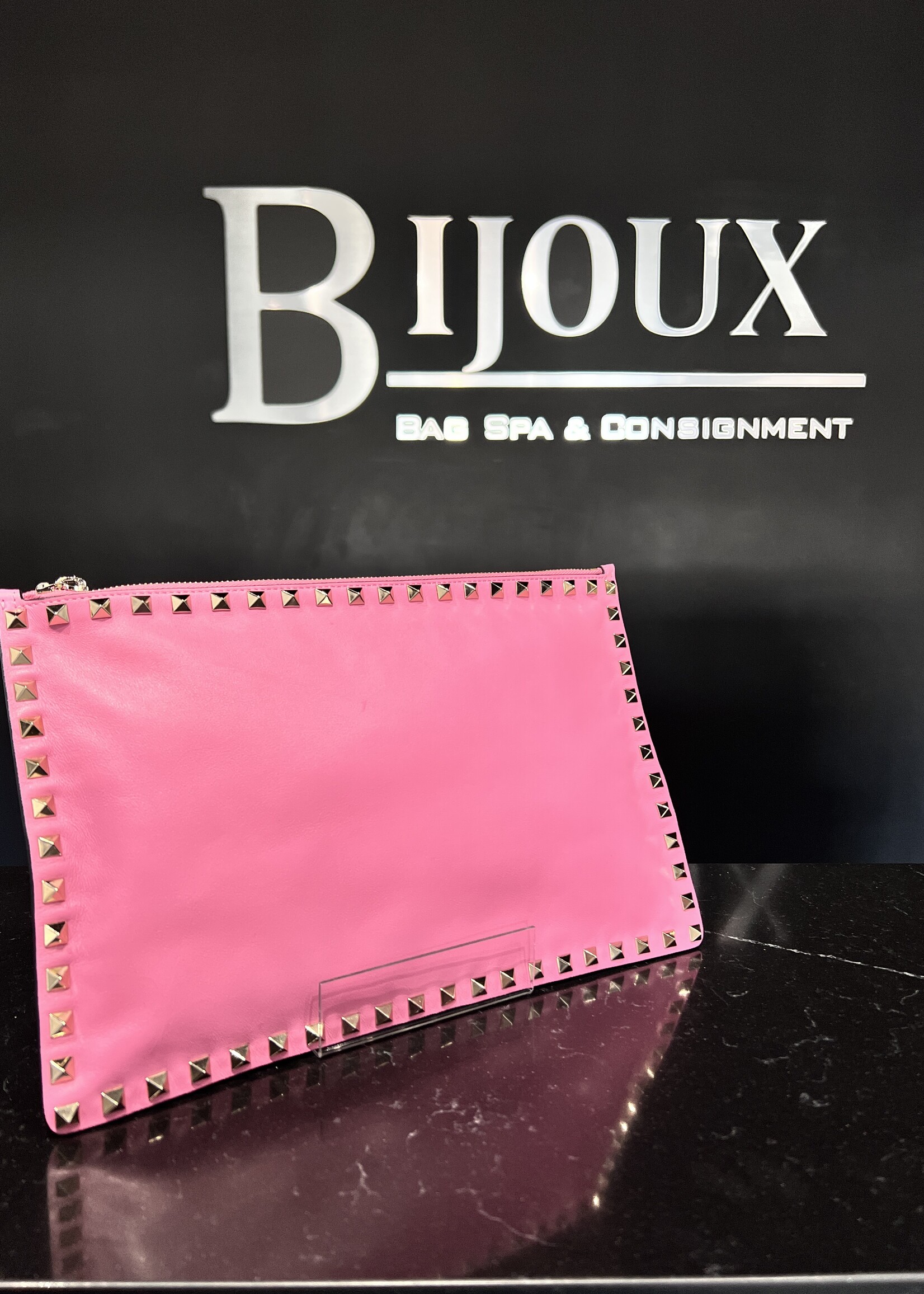 Valentino Valentino Rockstud Clutch