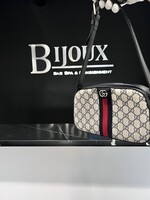 Gucci Gucci Navy Ophidia Camera Crossbody Bag