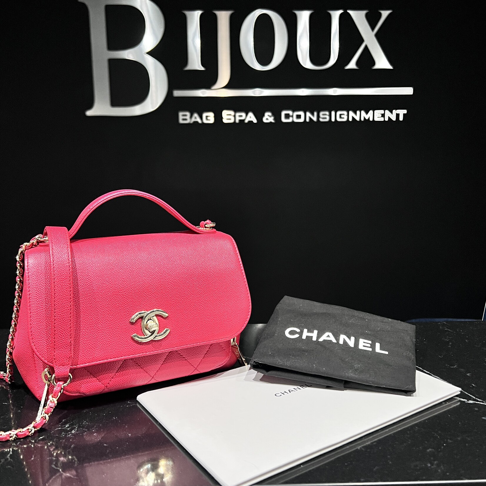 Chanel SOLD - Chanel Business Affinity Red