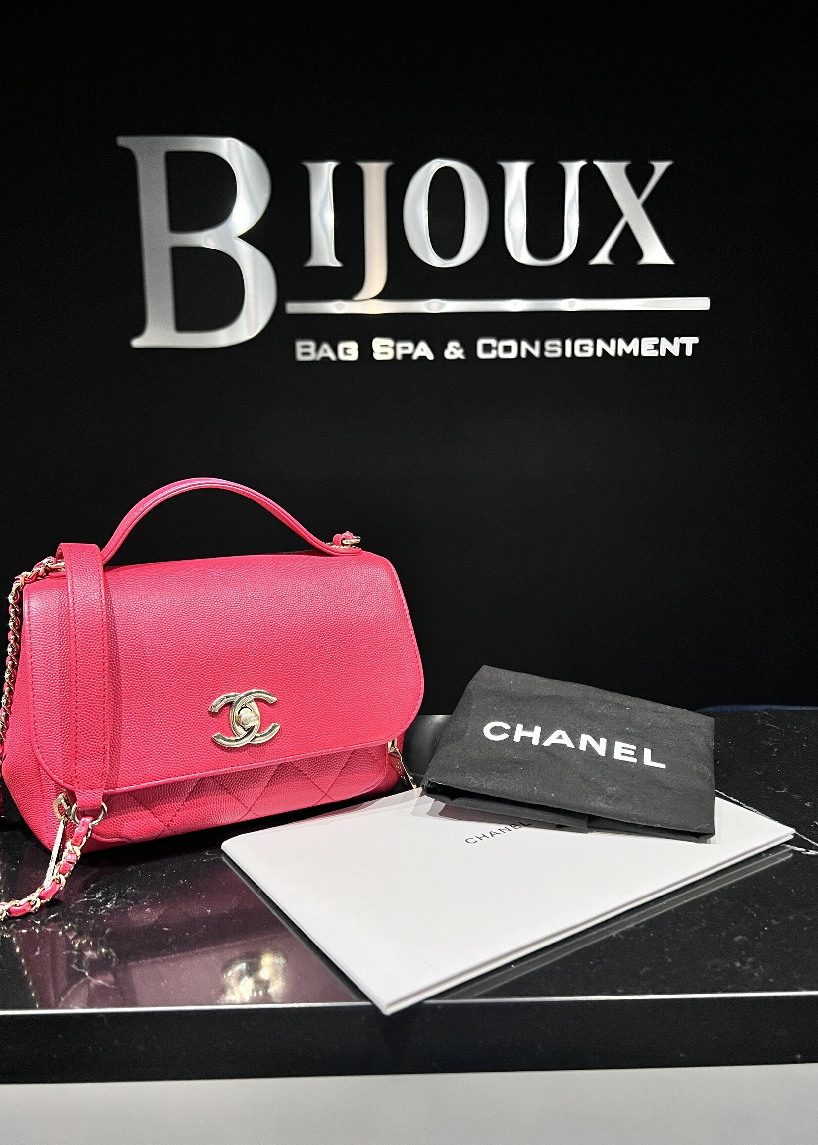 Chanel SOLD - Chanel Business Affinity Red