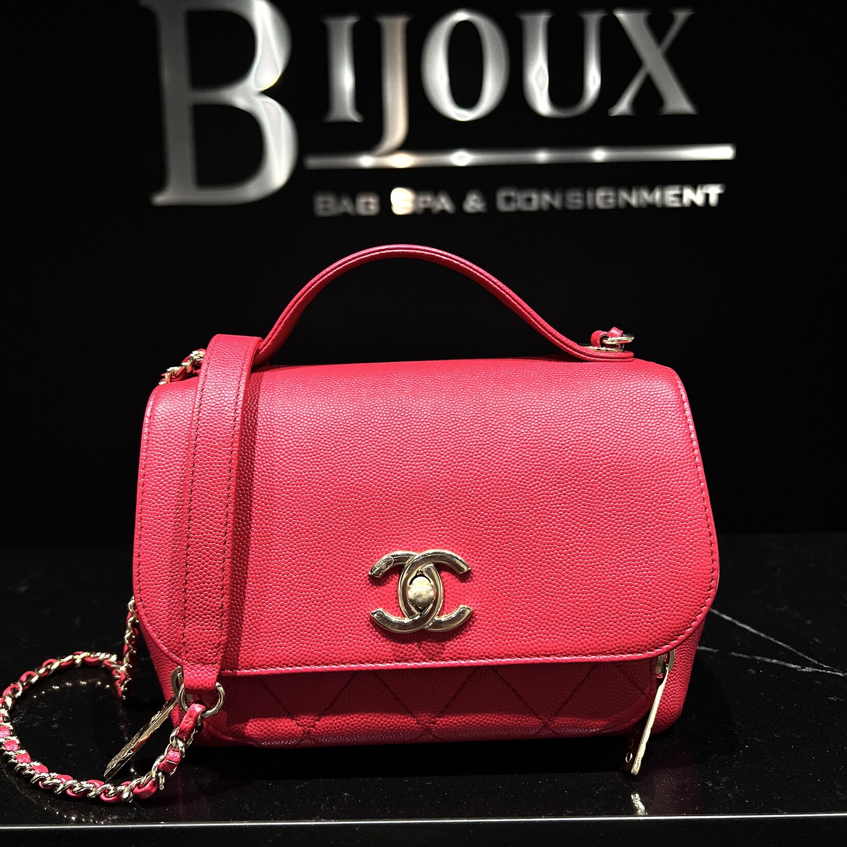 Chanel SOLD - Chanel Business Affinity Red