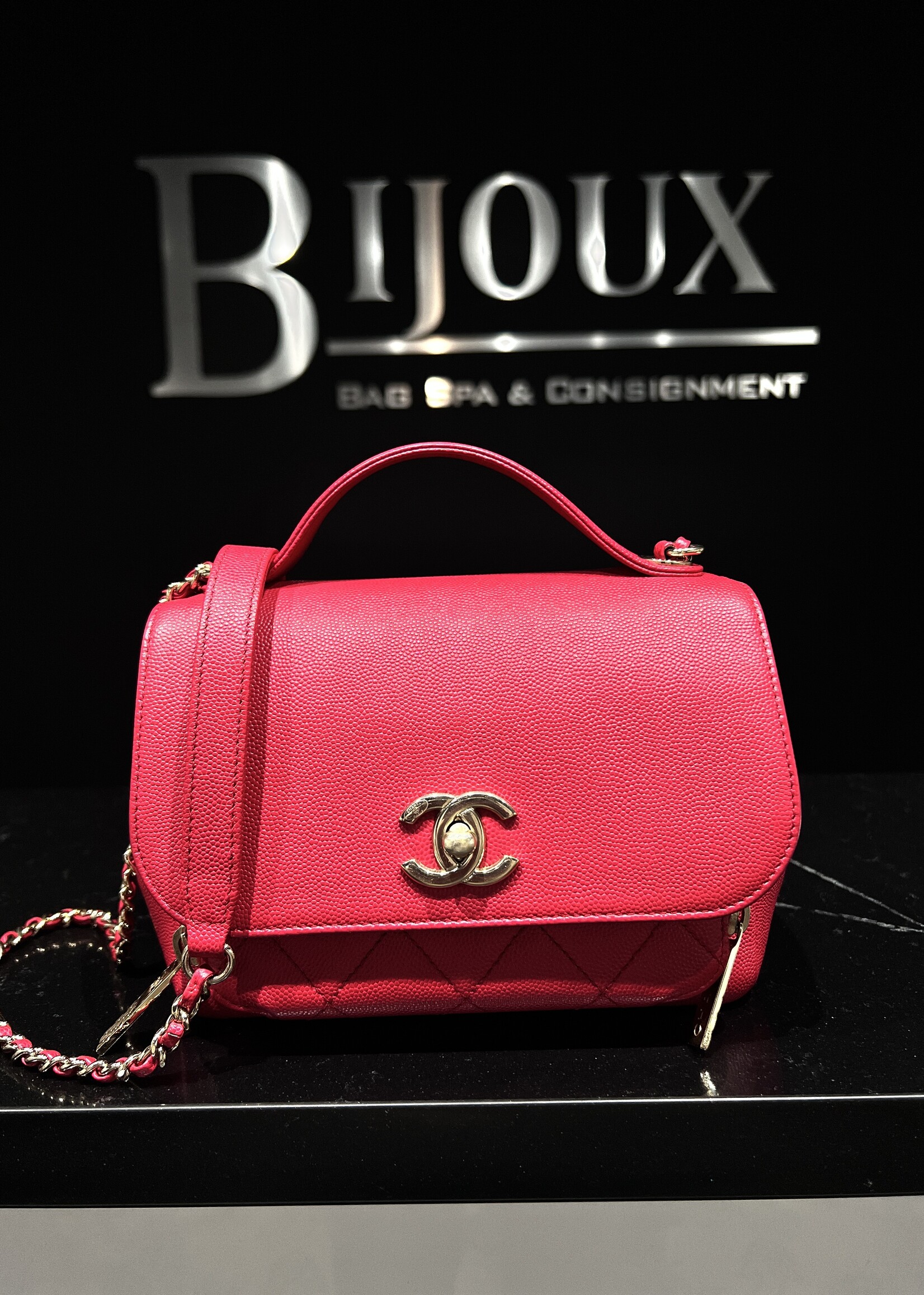 Chanel SOLD - Chanel Business Affinity Red