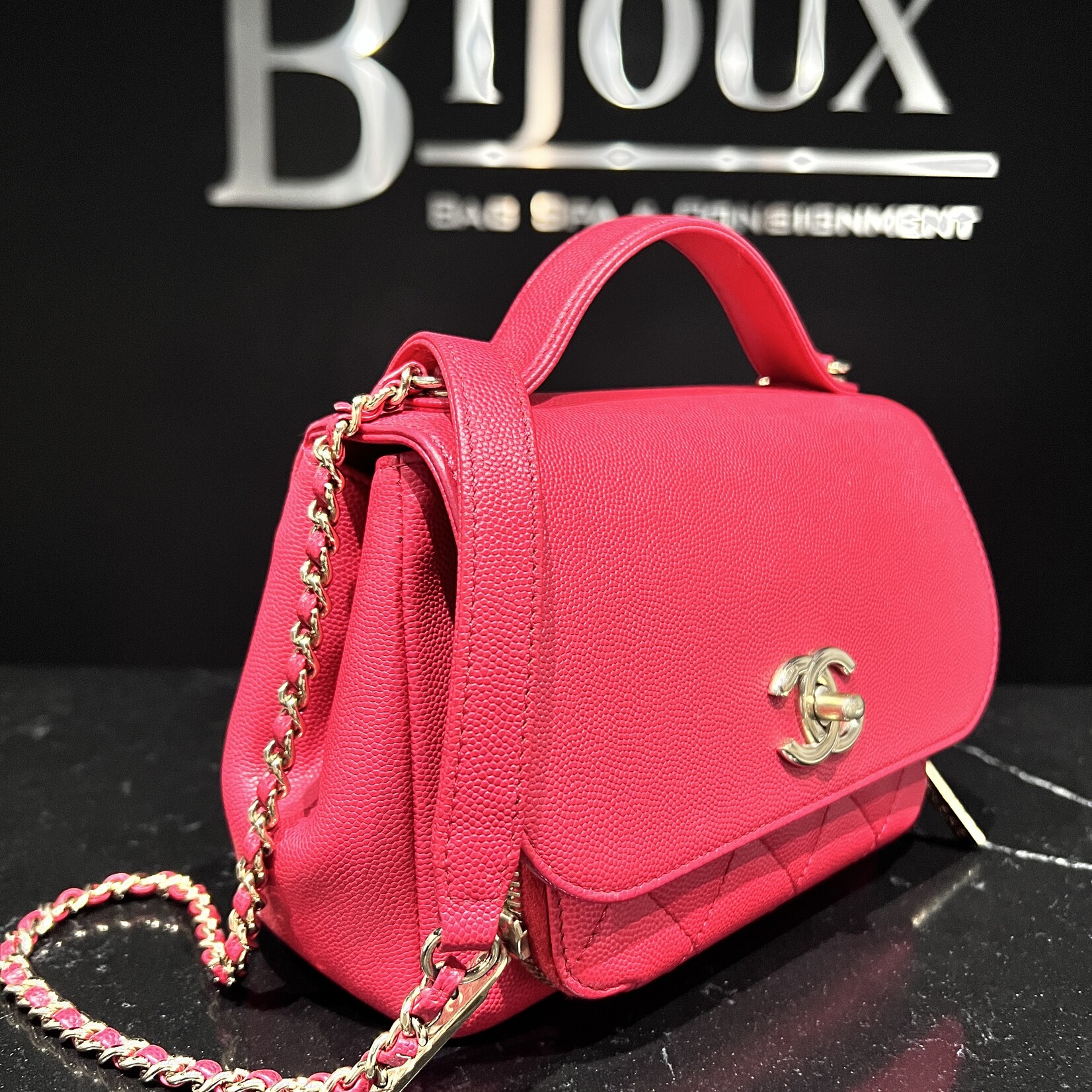 Chanel SOLD - Chanel Business Affinity Red