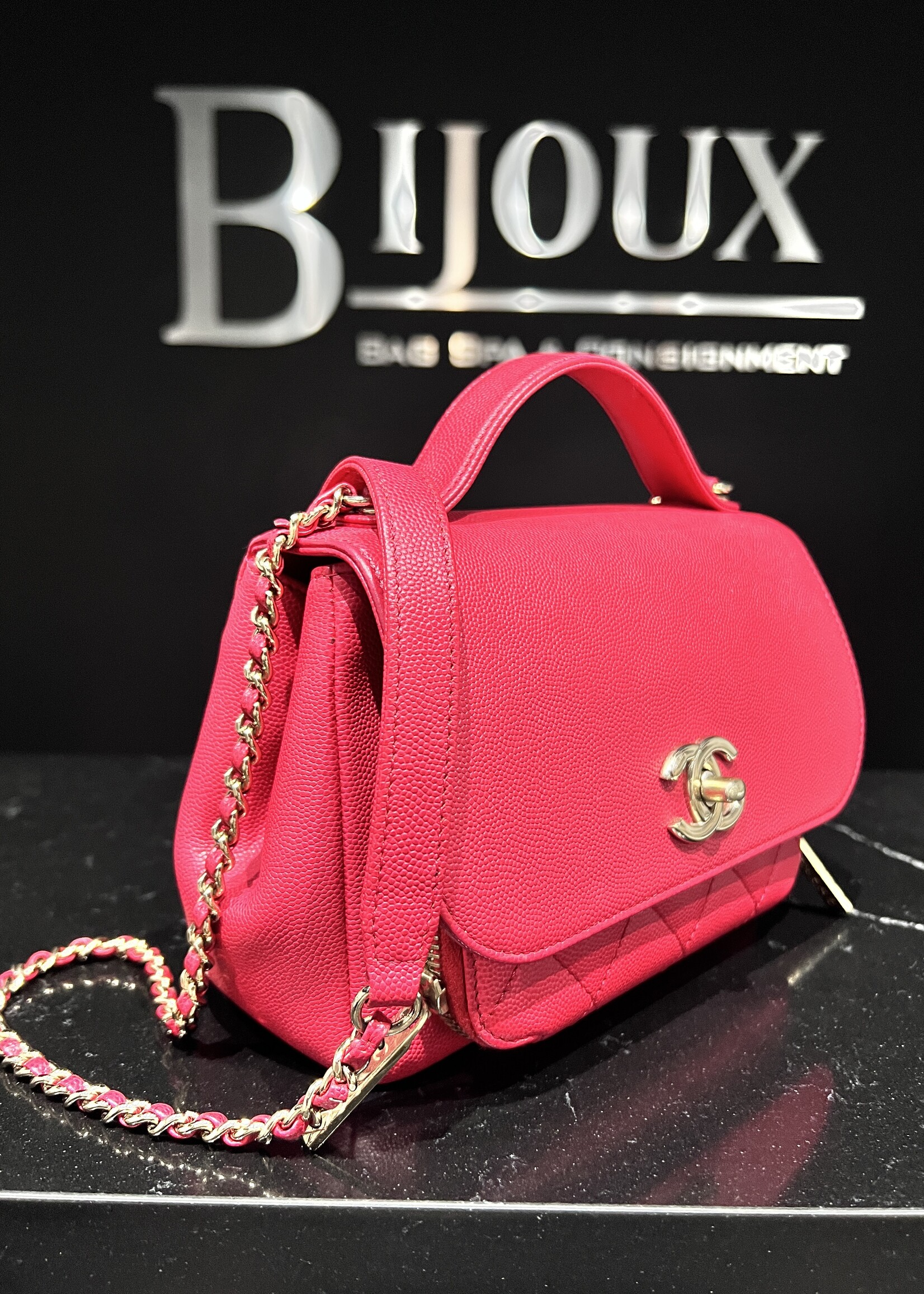 Chanel SOLD - Chanel Business Affinity Red