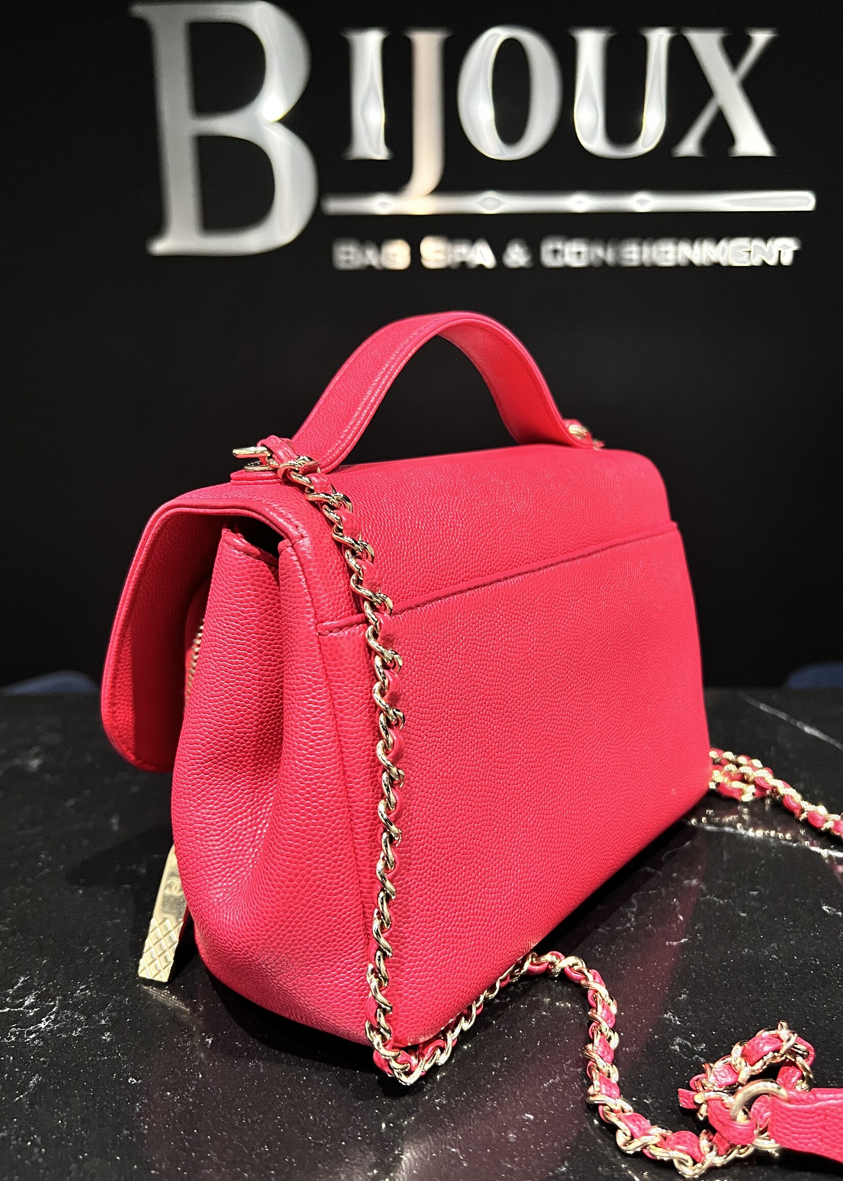 Chanel SOLD - Chanel Business Affinity Red