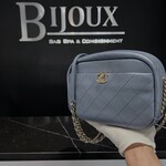 Chanel SOLD - Chanel Small Casual Trip Camera Case Blue