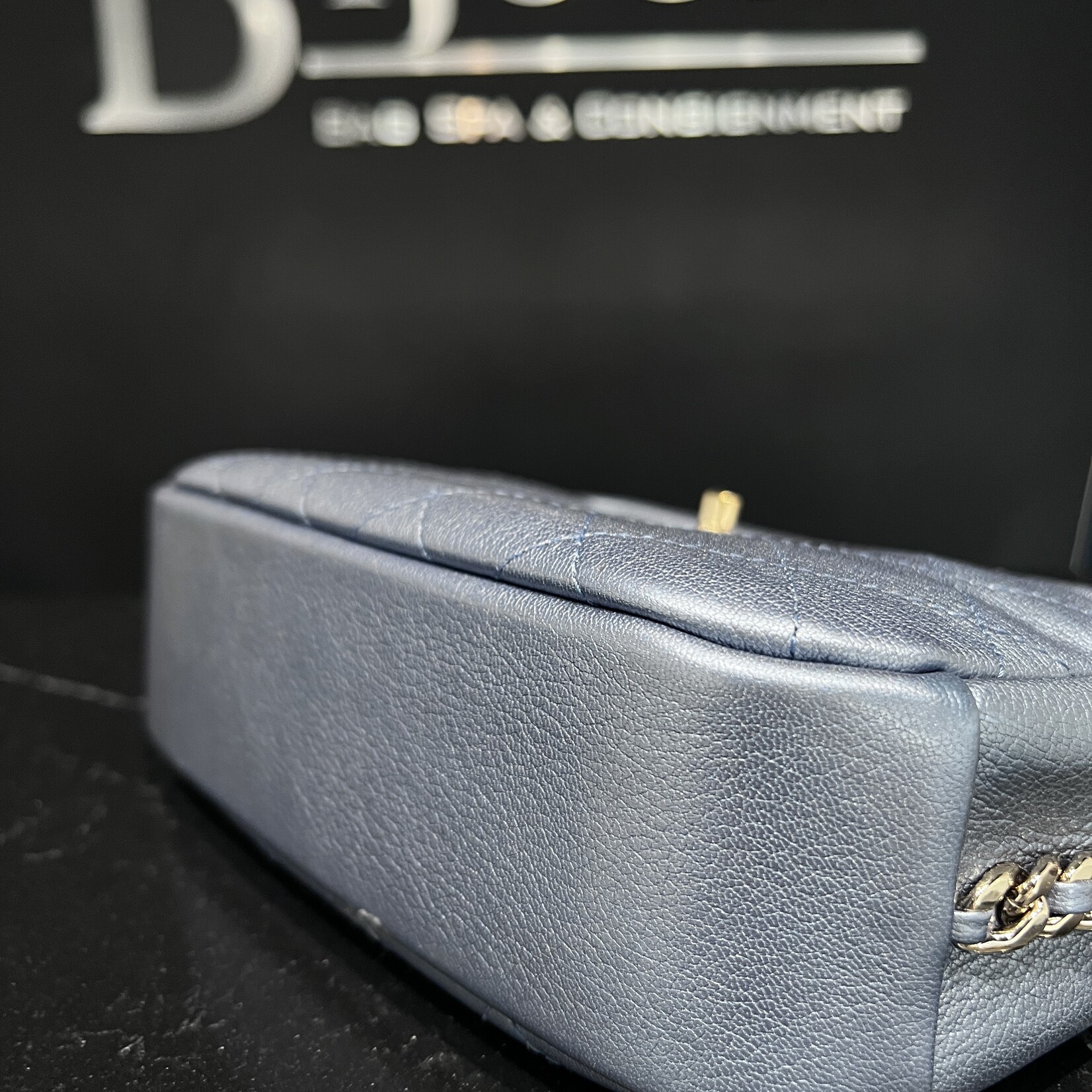 Chanel SOLD - Chanel Small Casual Trip Camera Case Blue
