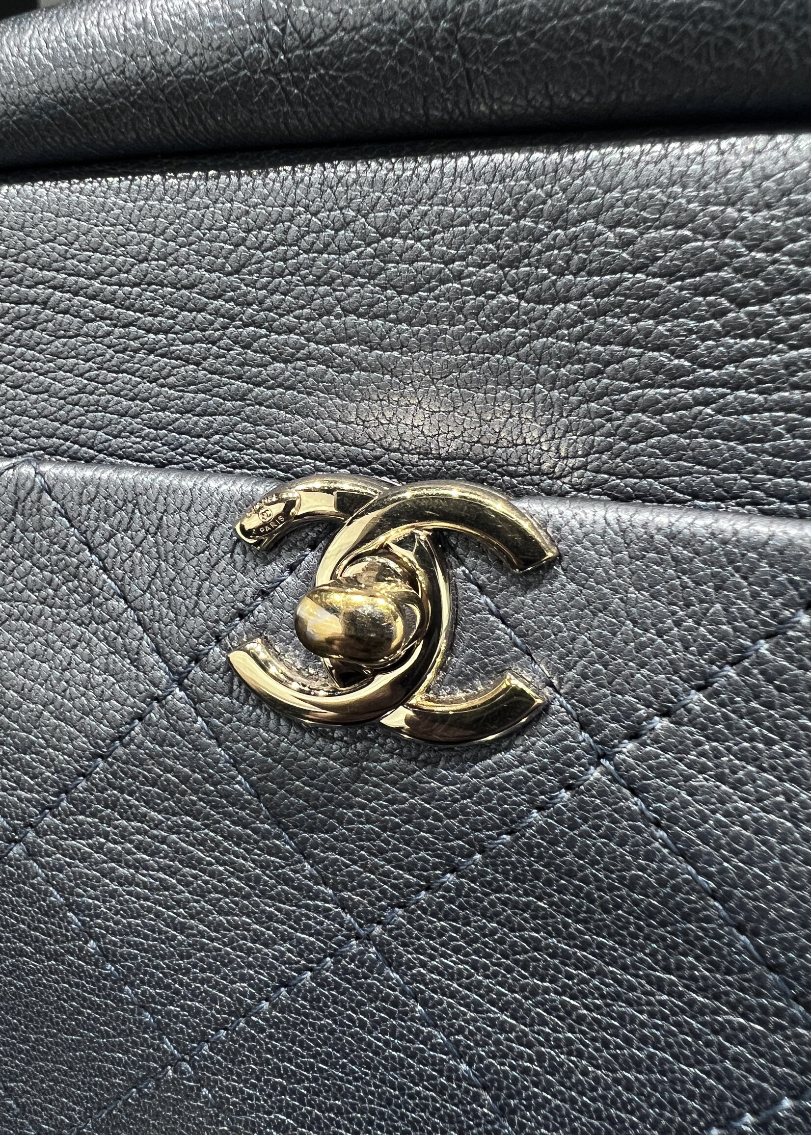 Chanel SOLD - Chanel Small Casual Trip Camera Case Blue