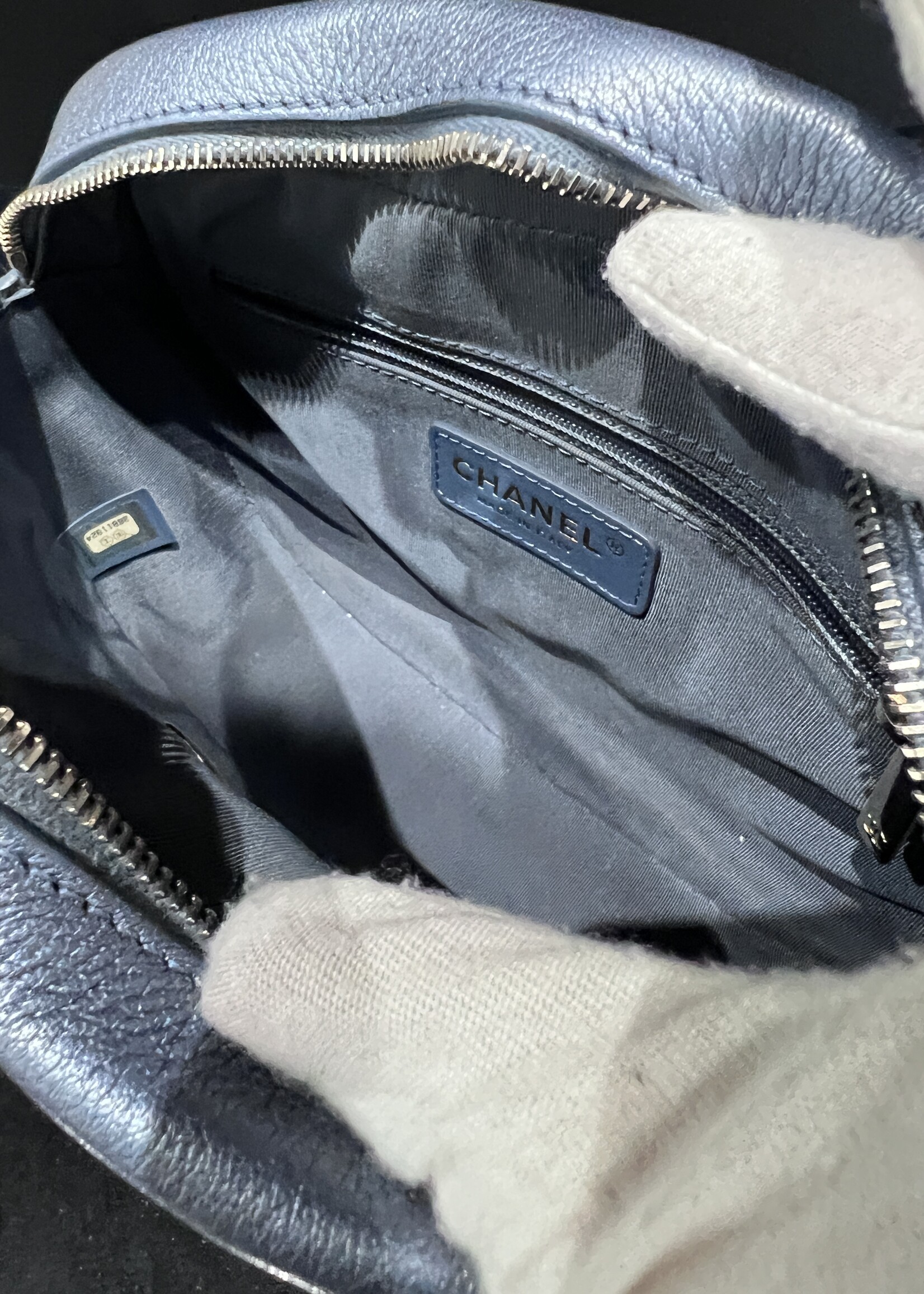 Chanel SOLD - Chanel Small Casual Trip Camera Case Blue