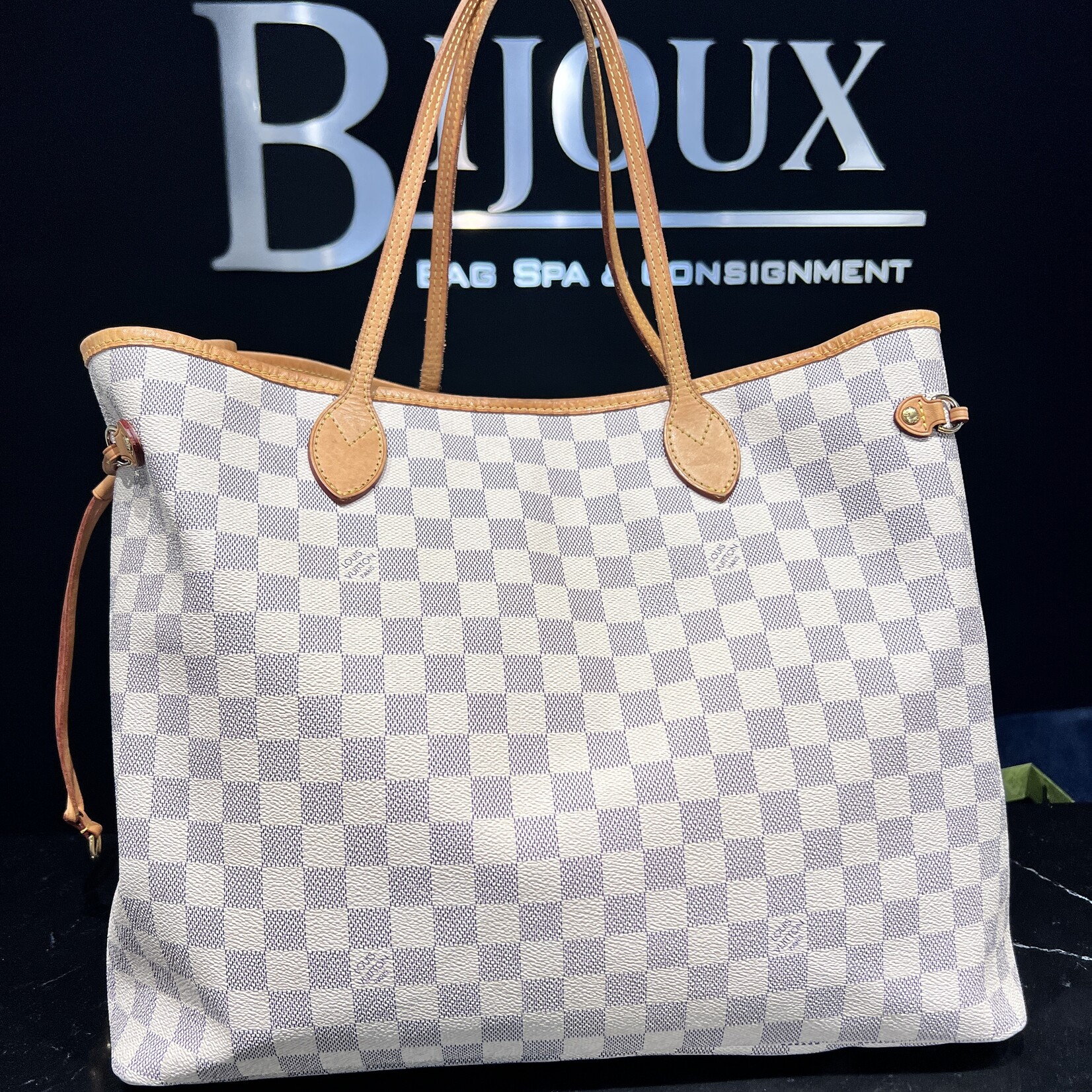 Louis Vuitton SOLD- Louis Vuitton Neverfull GM Damier Azur