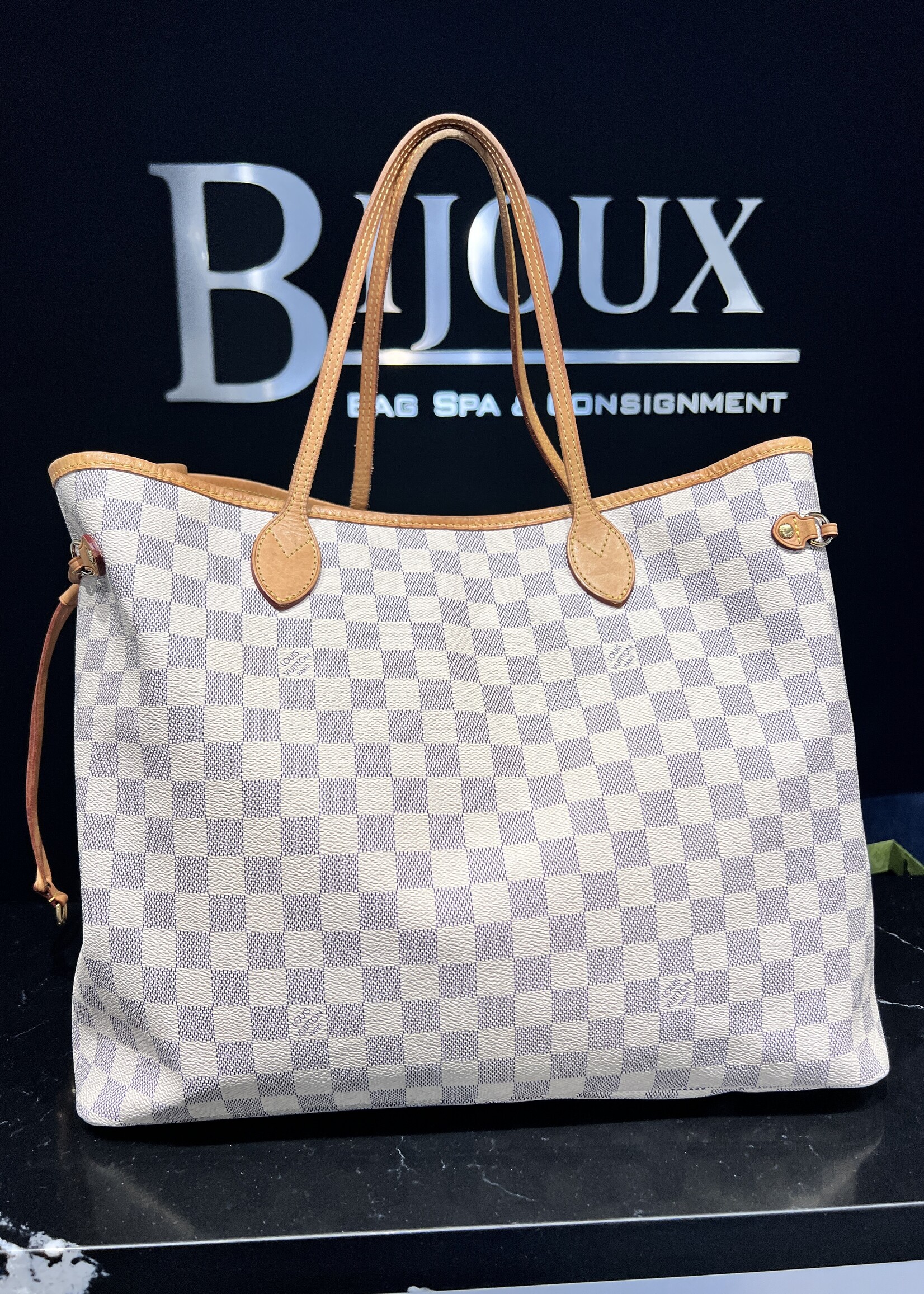 Louis Vuitton SOLD- Louis Vuitton Neverfull GM Damier Azur