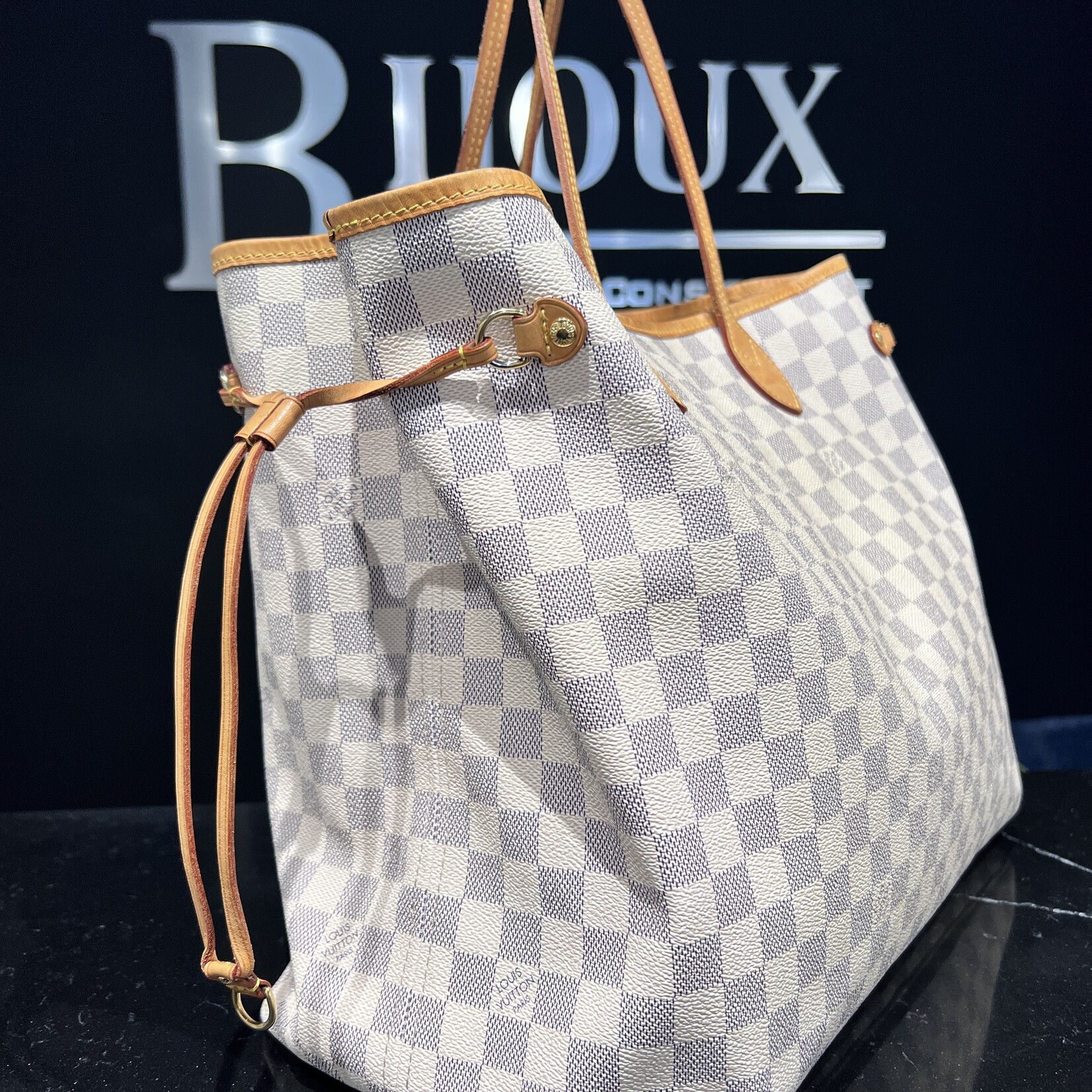 Louis Vuitton SOLD- Louis Vuitton Neverfull GM Damier Azur