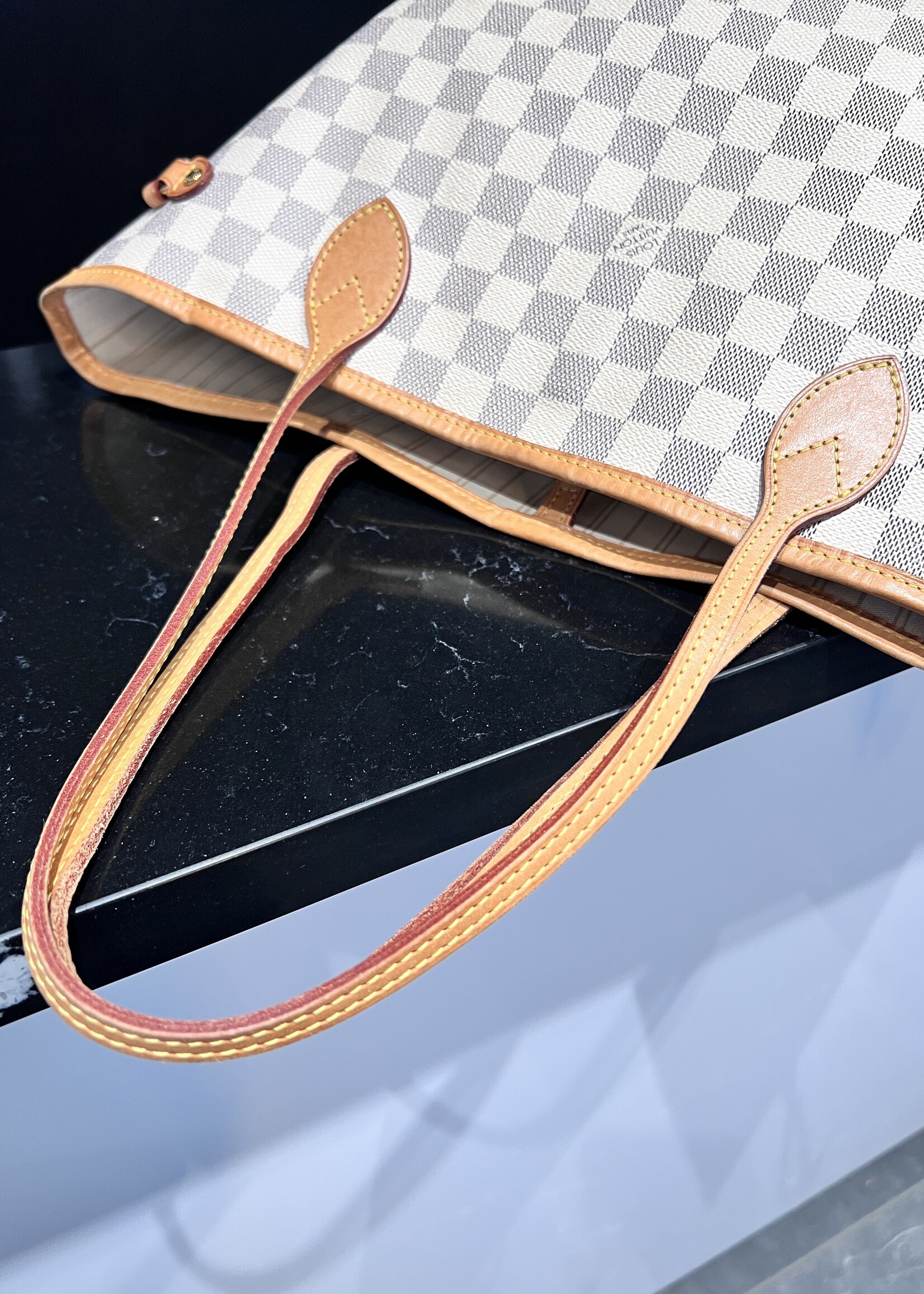 Louis Vuitton SOLD- Louis Vuitton Neverfull Damier Azur MM
