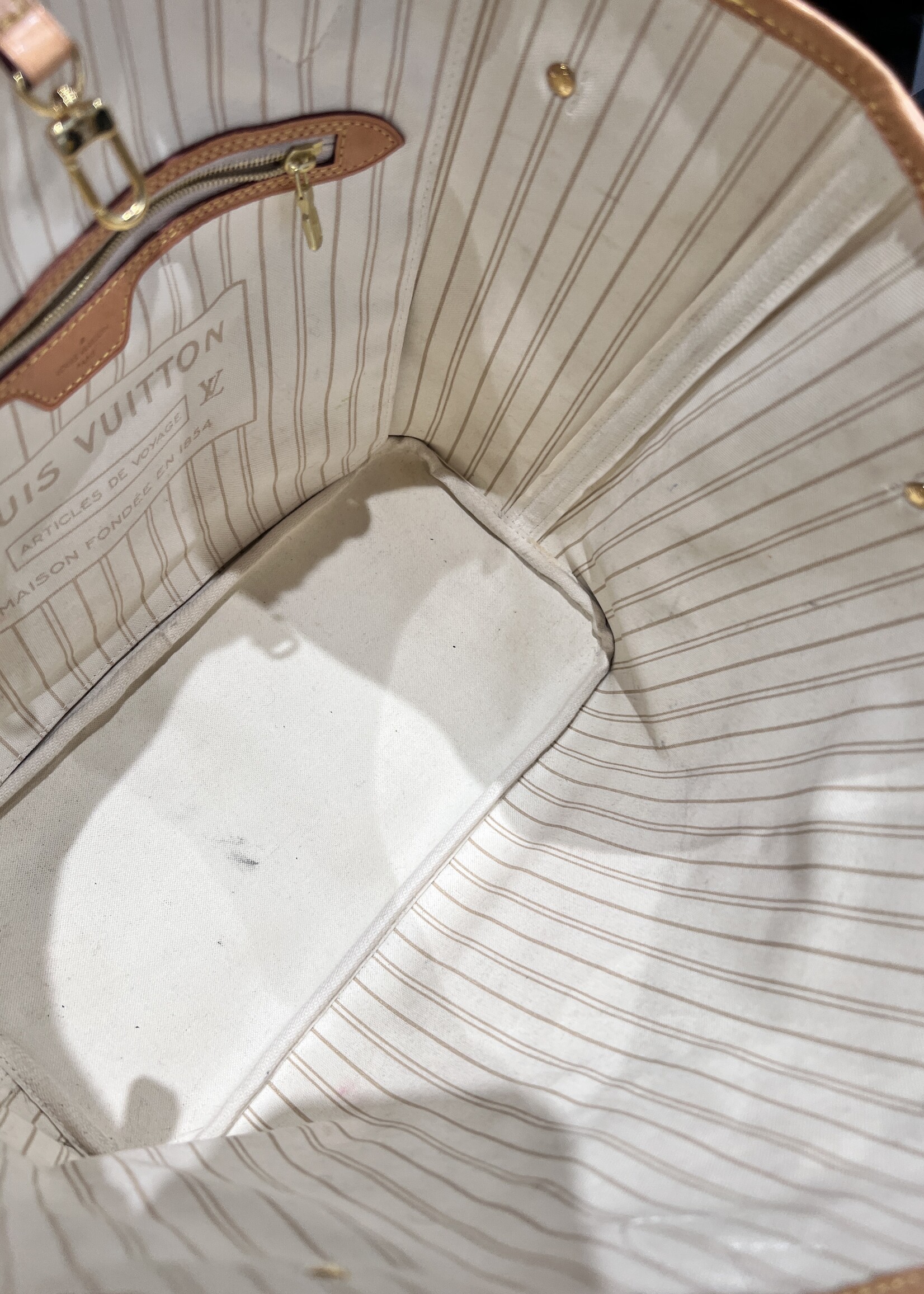 Louis Vuitton SOLD- Louis Vuitton Neverfull Damier Azur MM