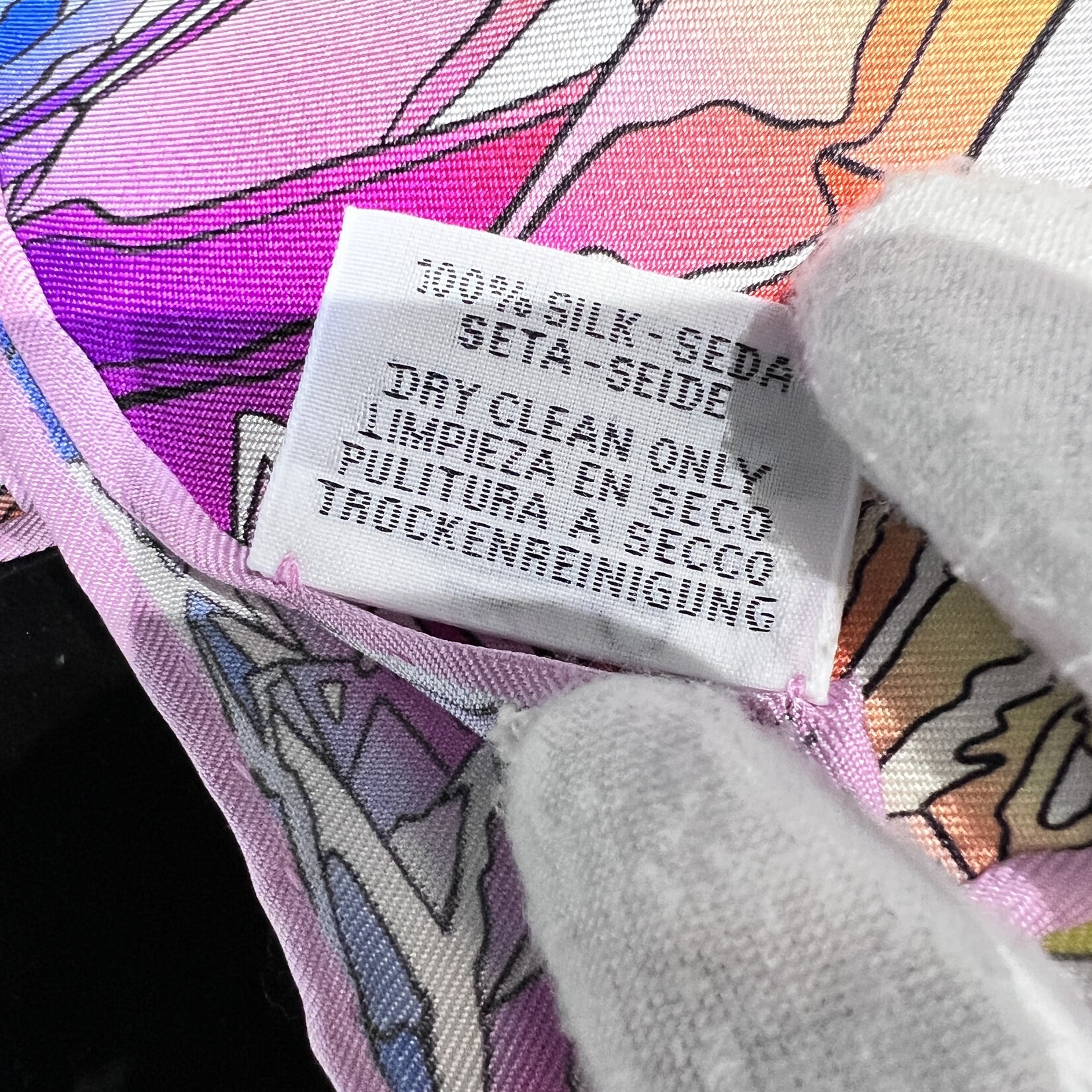 Hermes SOLD- Hermes Valle De Crystal Scarf 90