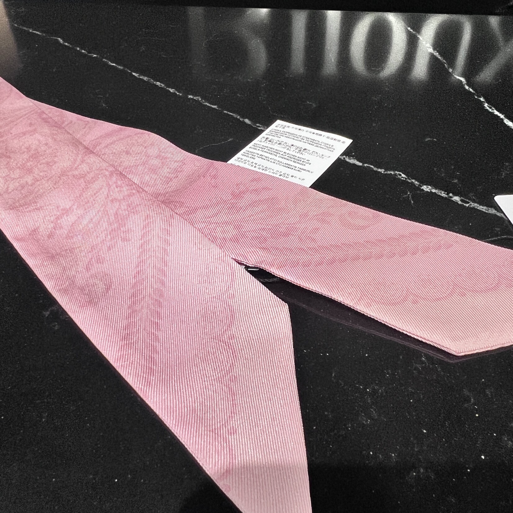Versace Versace Twilly Pink Scarf