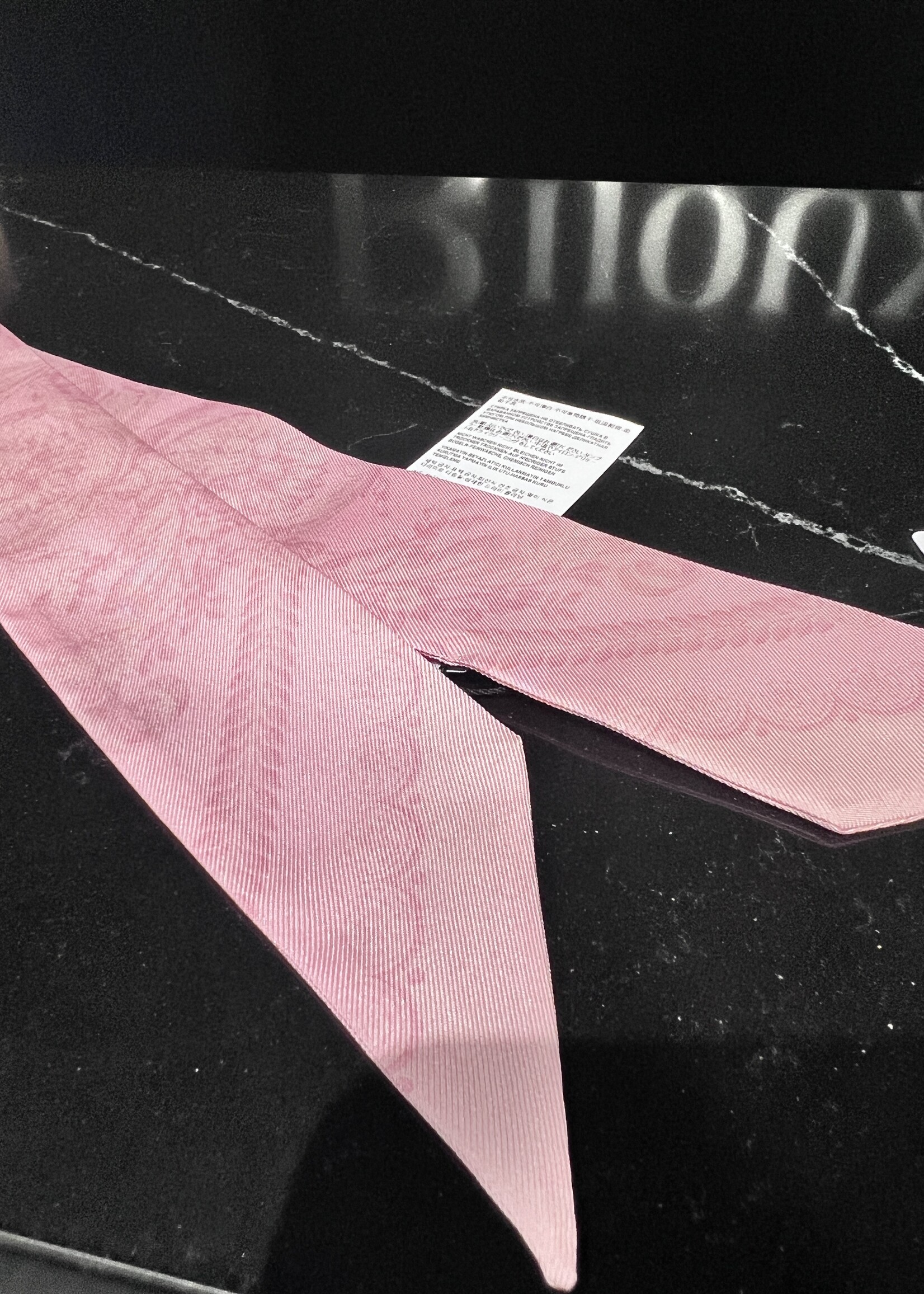 Versace Versace Twilly Pink Scarf