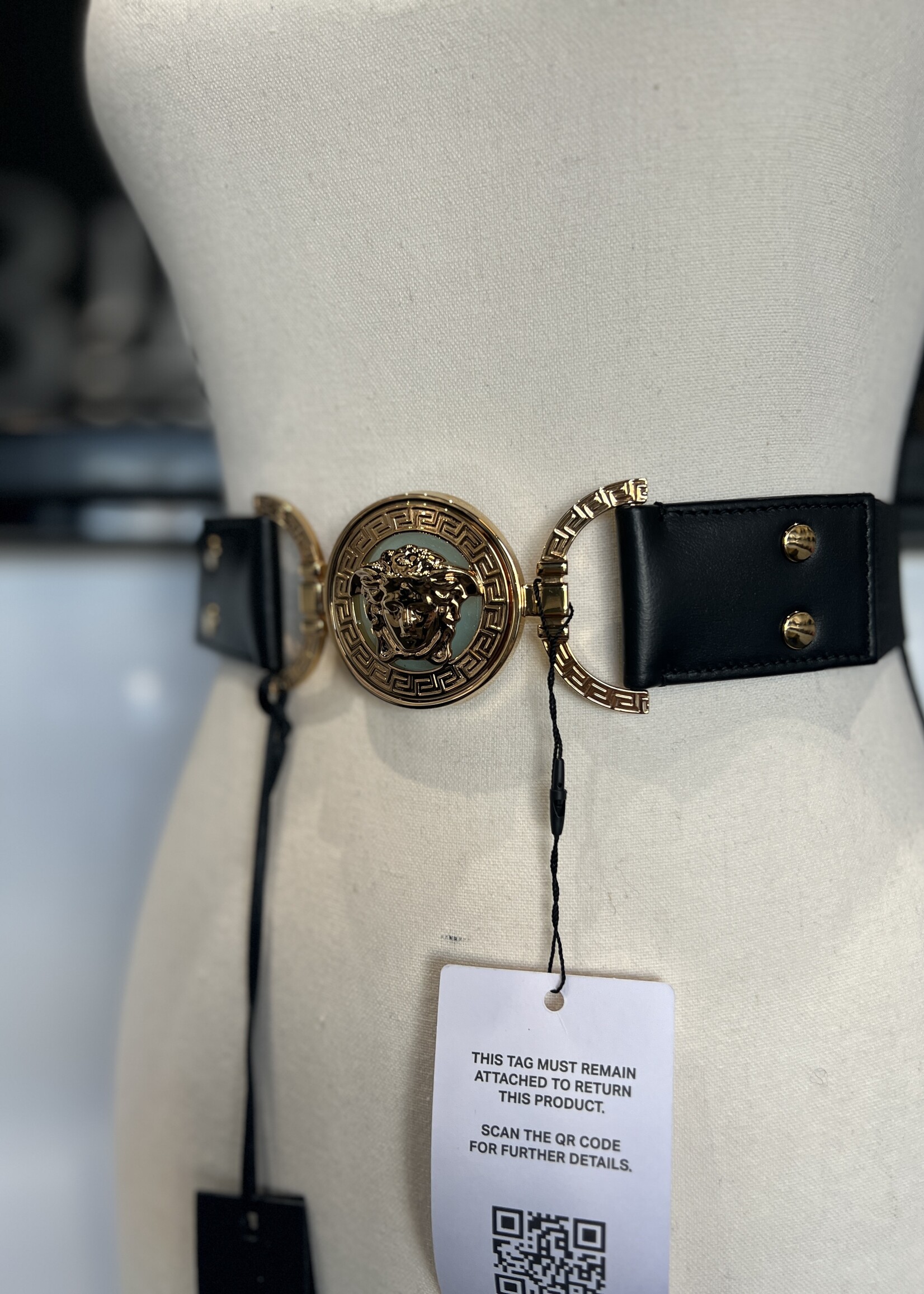 Versace Versace Elastic Belt