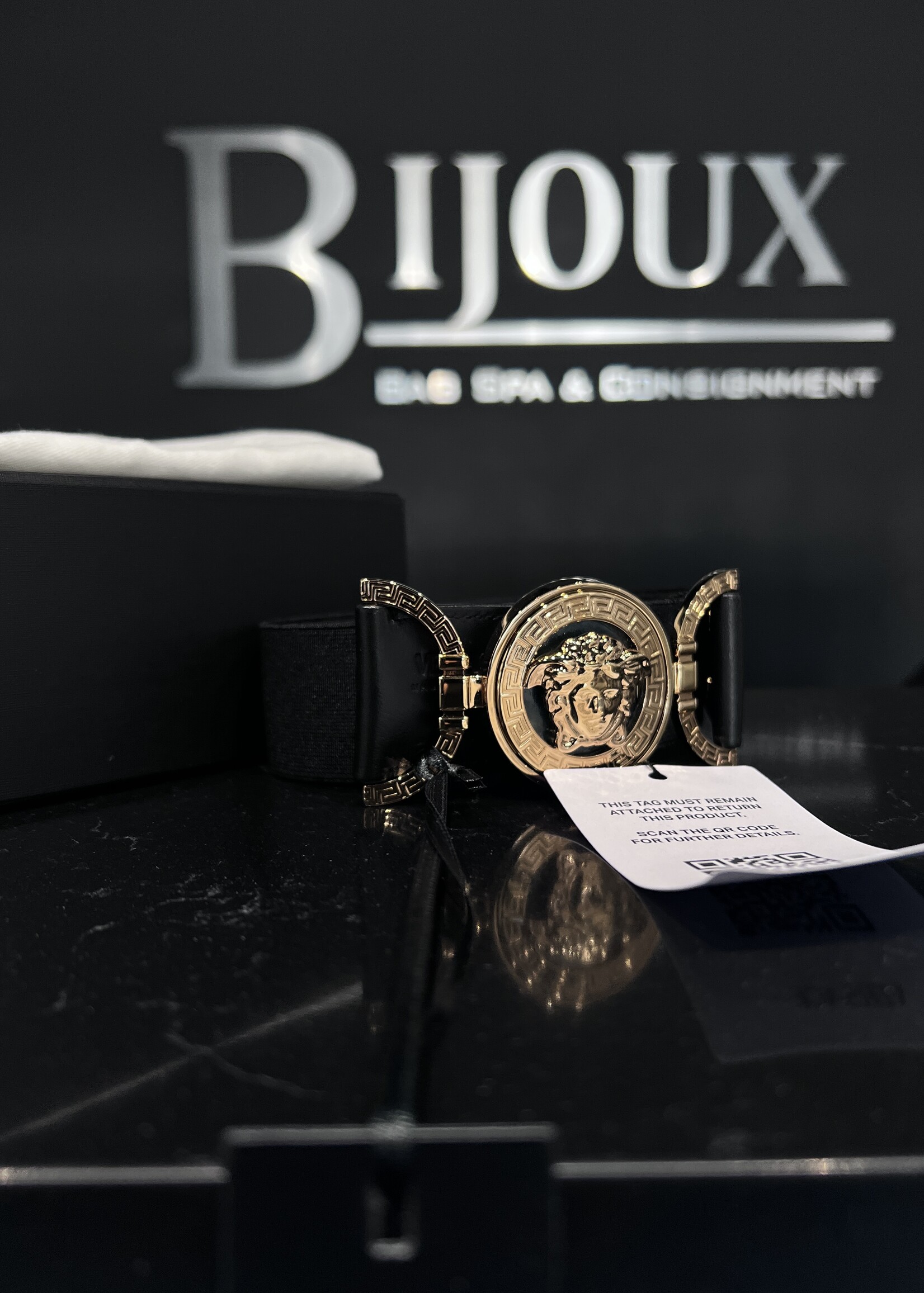 Versace Versace Elastic Belt