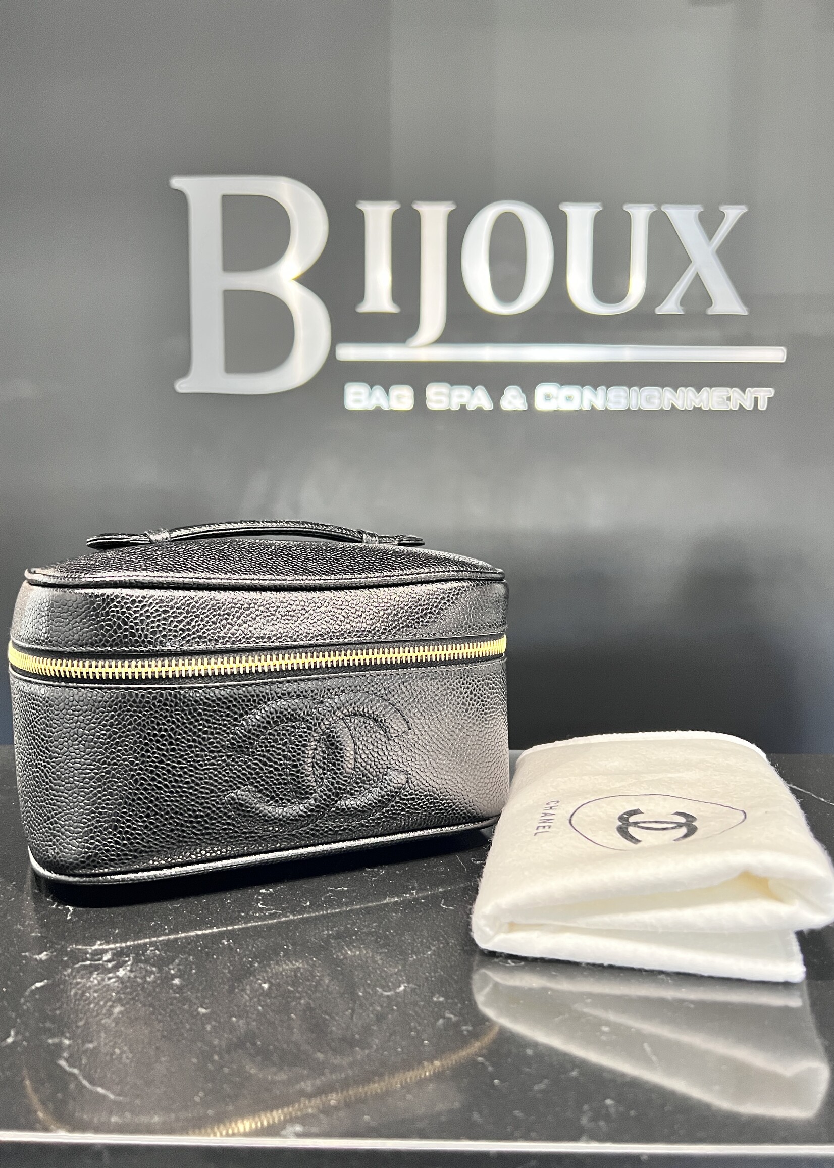 Chanel SOLD - Chanel Caviar Vanity
