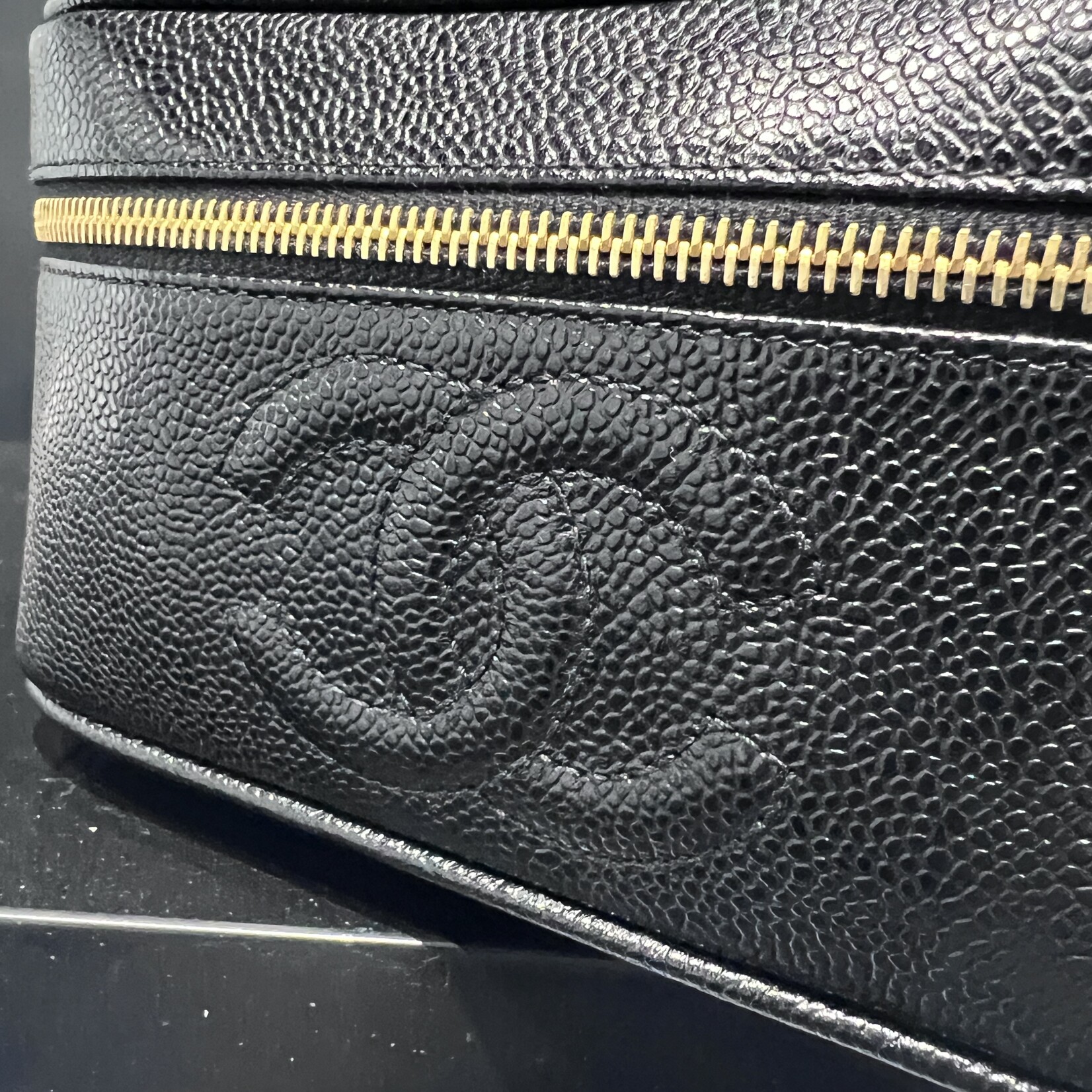 Chanel SOLD - Chanel Caviar Vanity