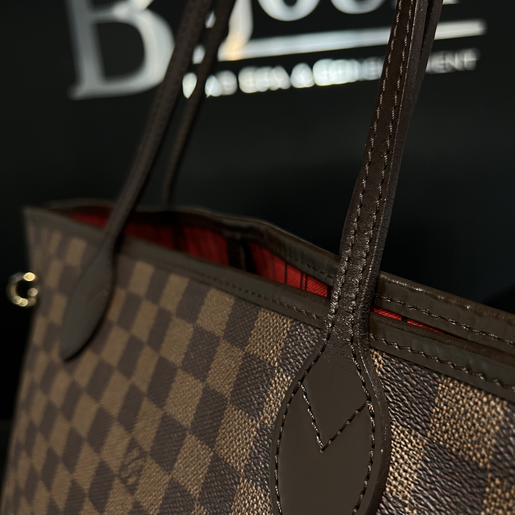 Louis Vuitton SOLD - Louis Vuitton Neverfull Damier Ebene MM